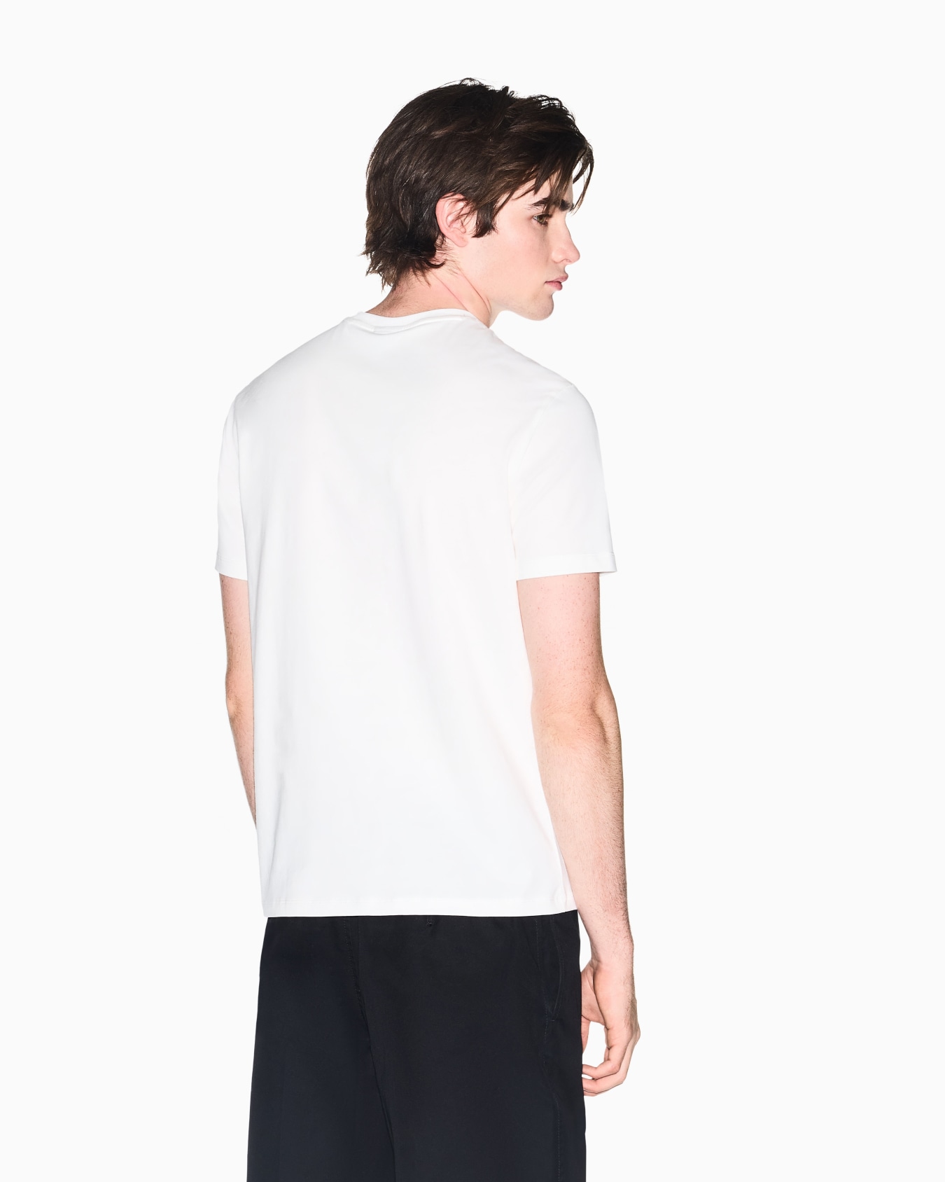 Slim fit Cotton T-shirt Slide 2