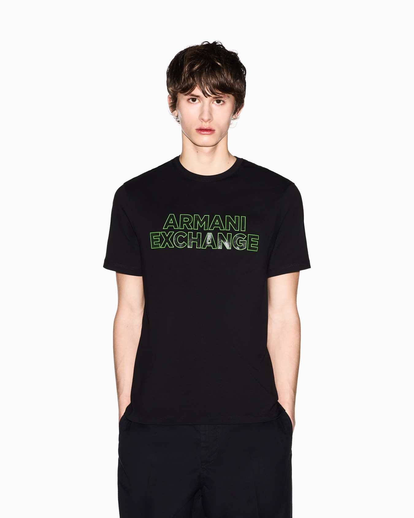 Slim fit Cotton T-shirt Slide 3