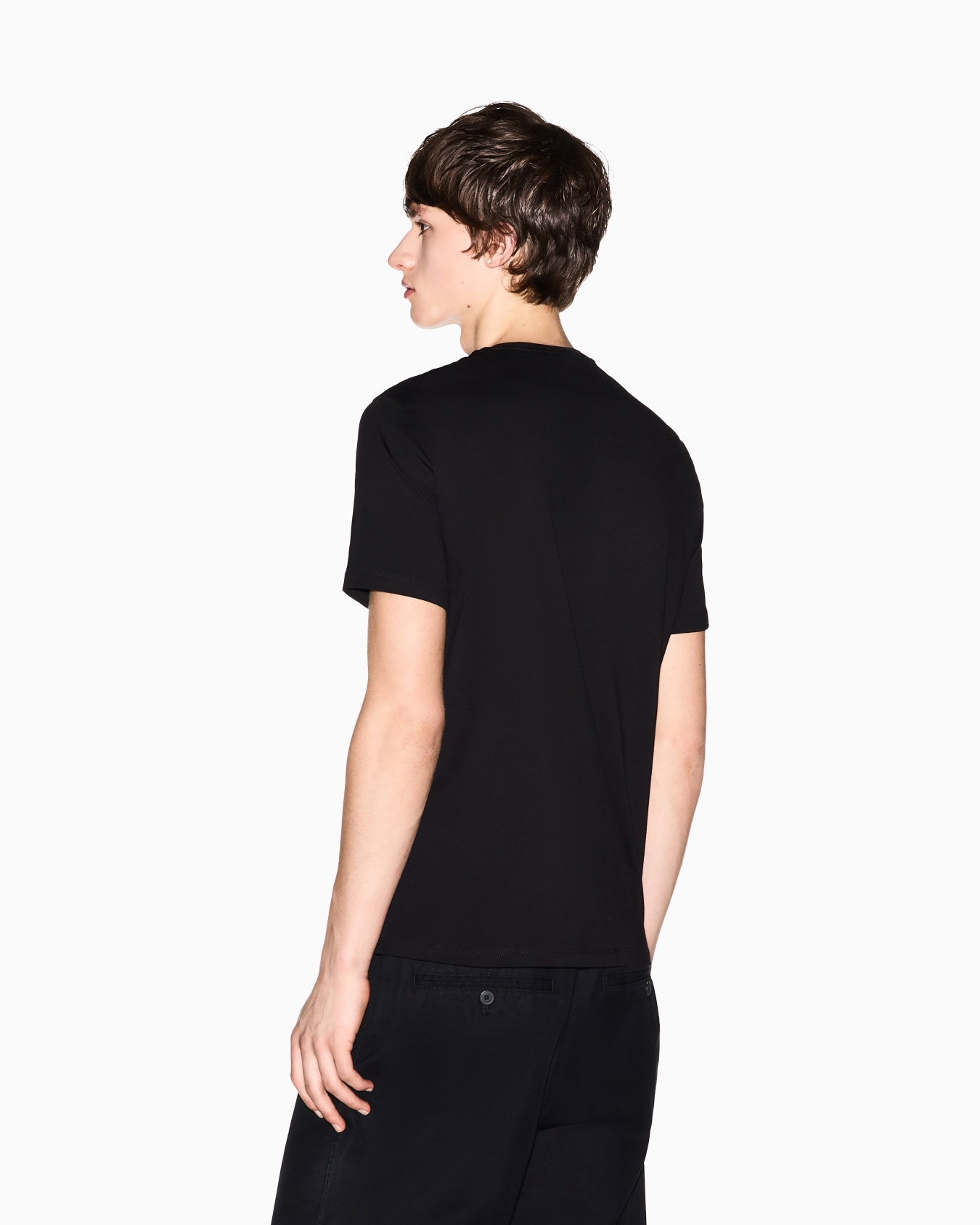 Slim fit Cotton T-shirt Slide 2
