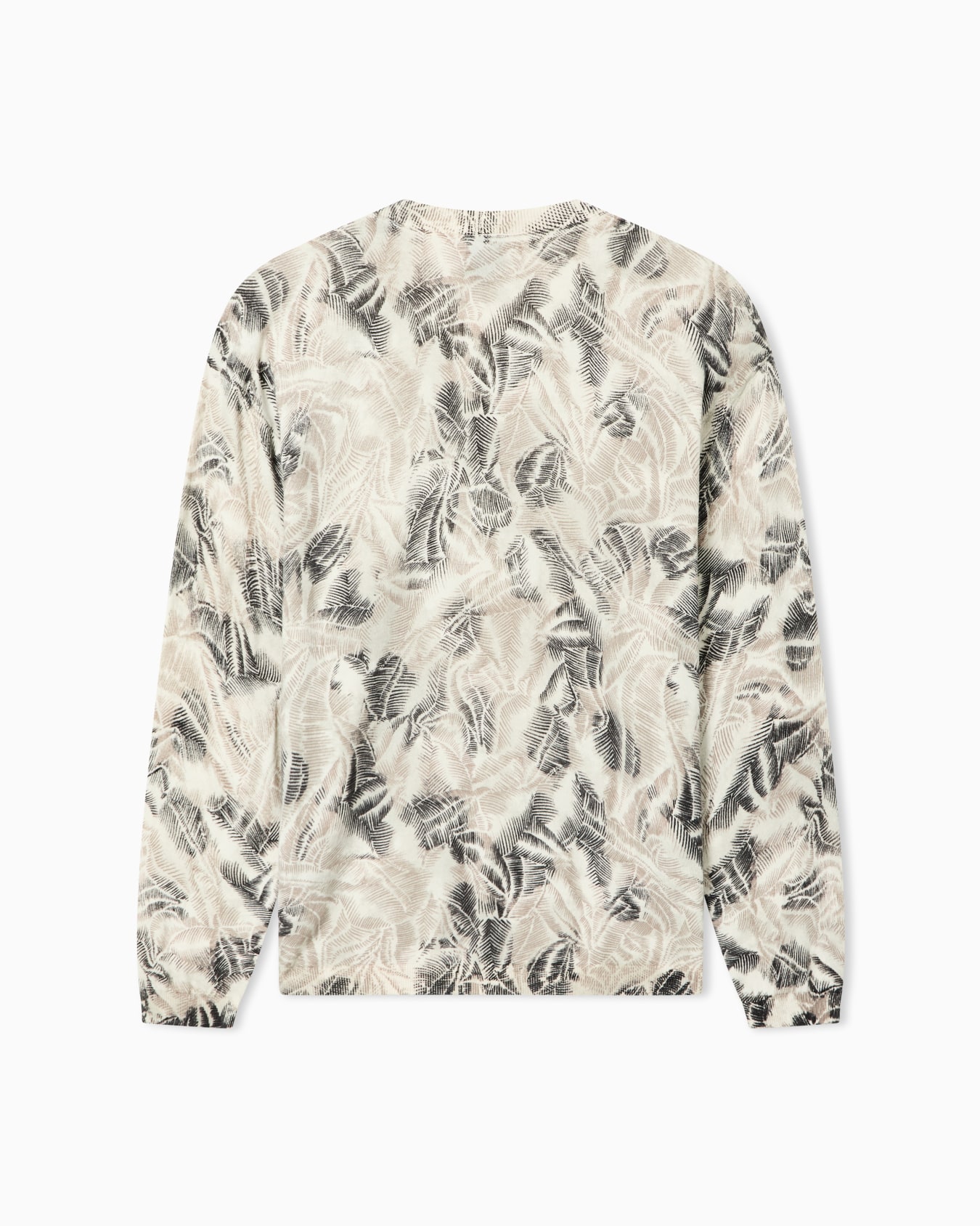 Crewneck Sweater in Basic Lightweight Cotton Diapositiva 2