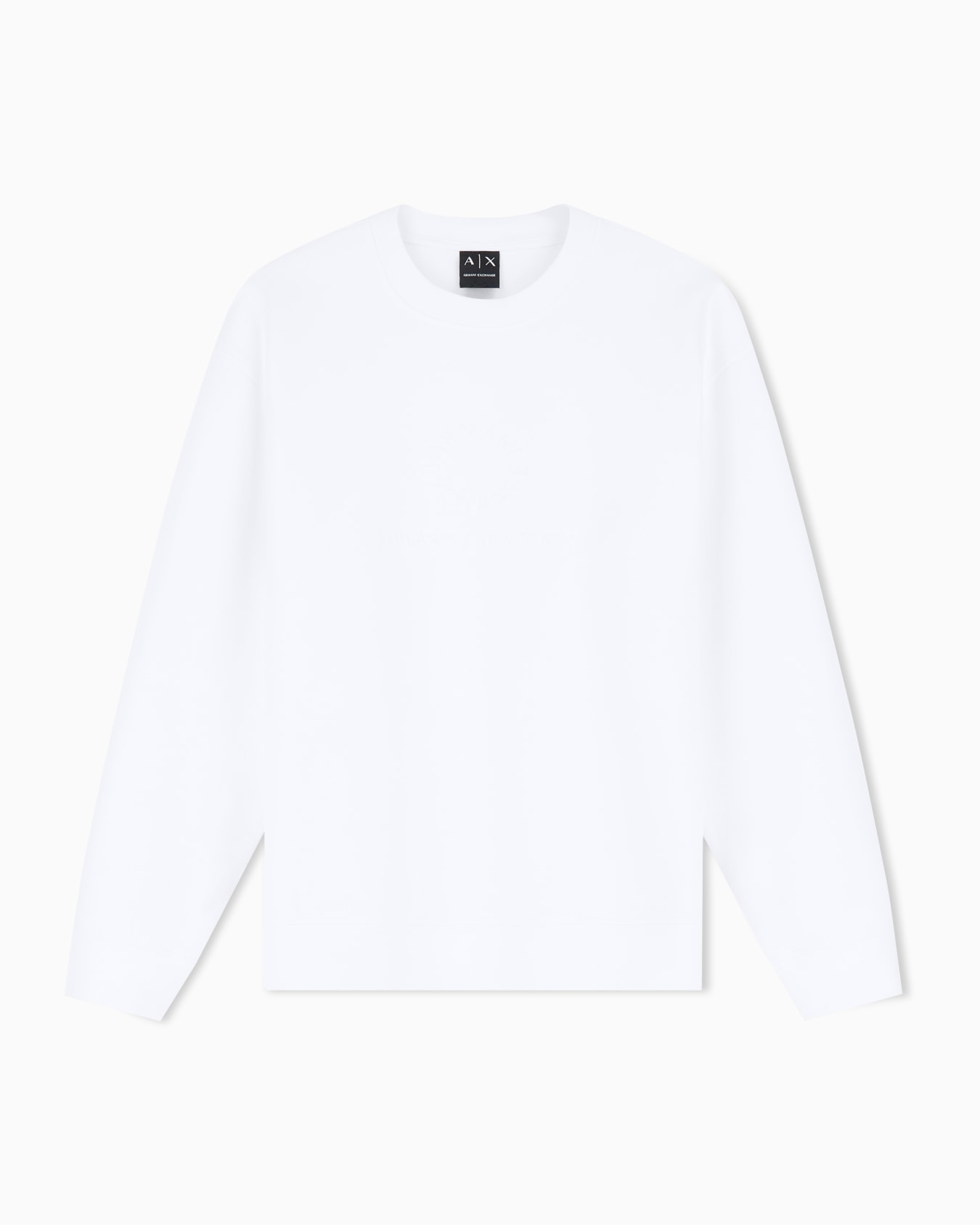 Stretch Bonded Cotton Sweatshirt Slide 0