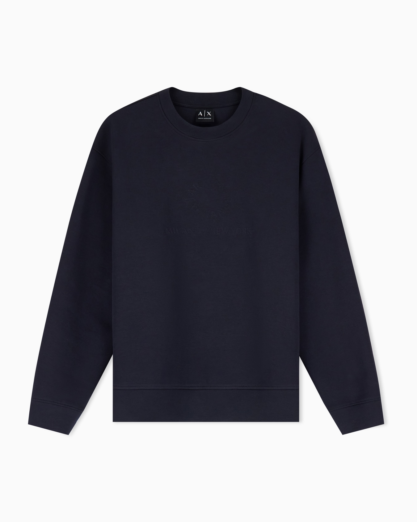 Stretch Bonded Cotton Sweatshirt Slide 0