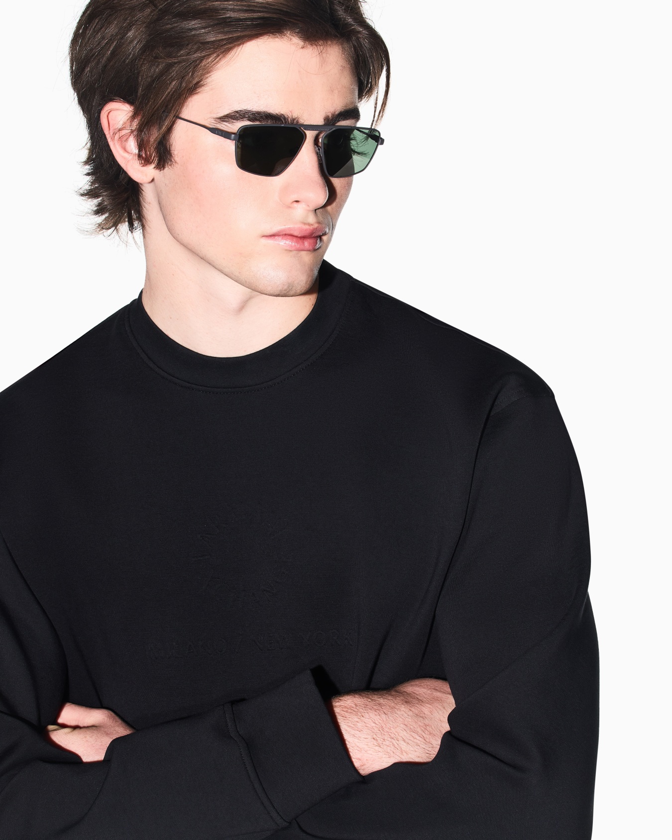 Stretch Bonded Cotton Sweatshirt Diapositive 4