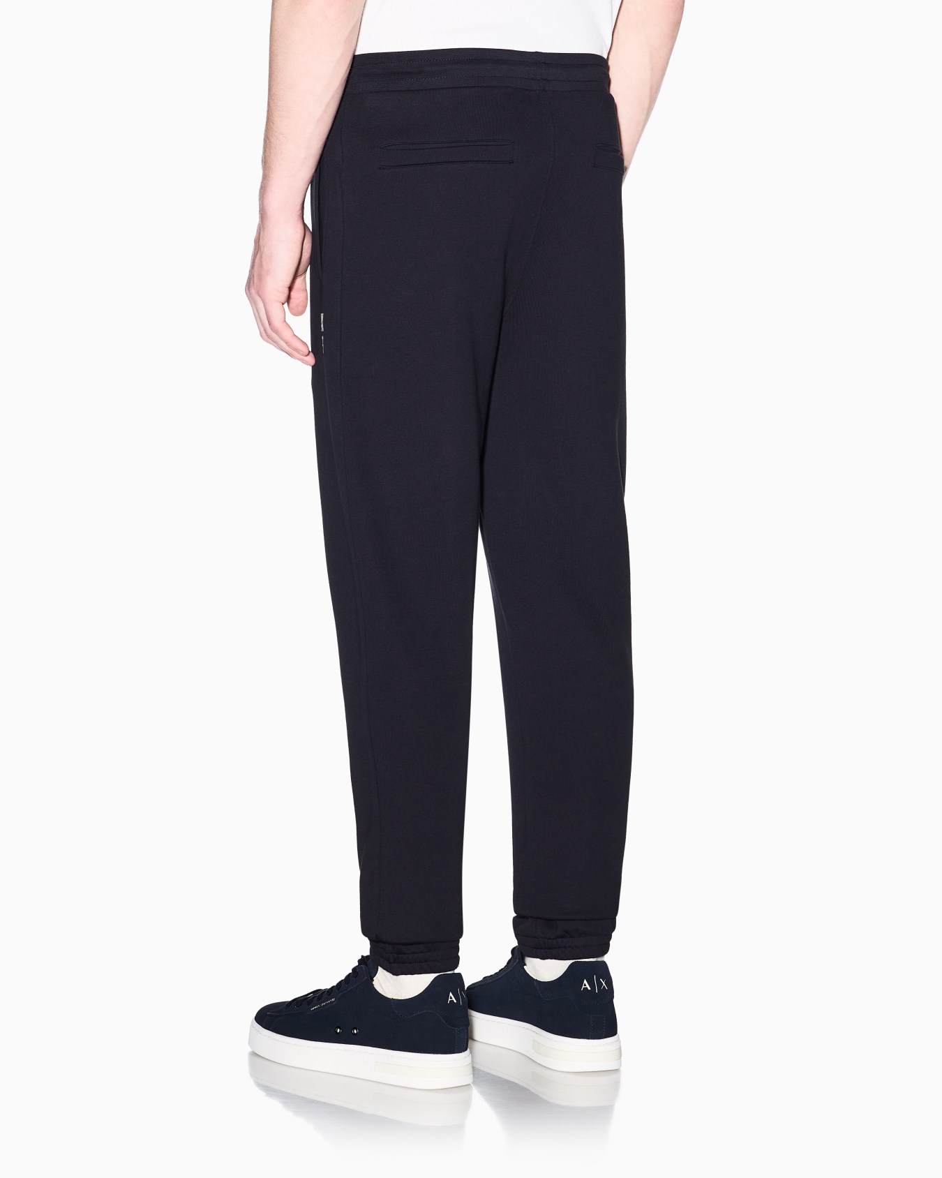 Sweatpants diagonali in cotone comfort fit Slide 3