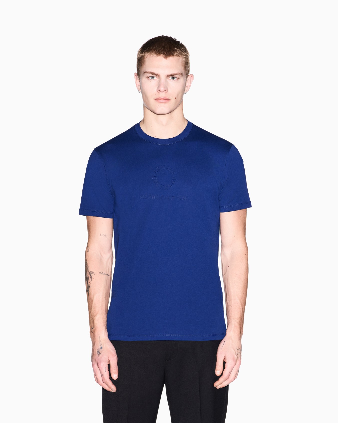 Regular Fit T-shirt in basic Cotton Jersey Slide 3