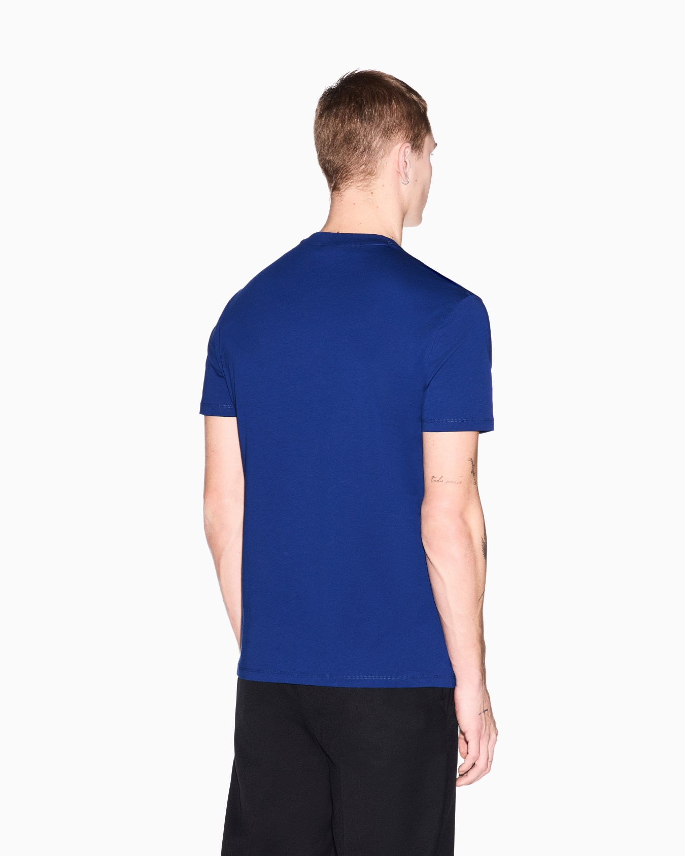 Regular Fit T-shirt in basic Cotton Jersey Slide 2