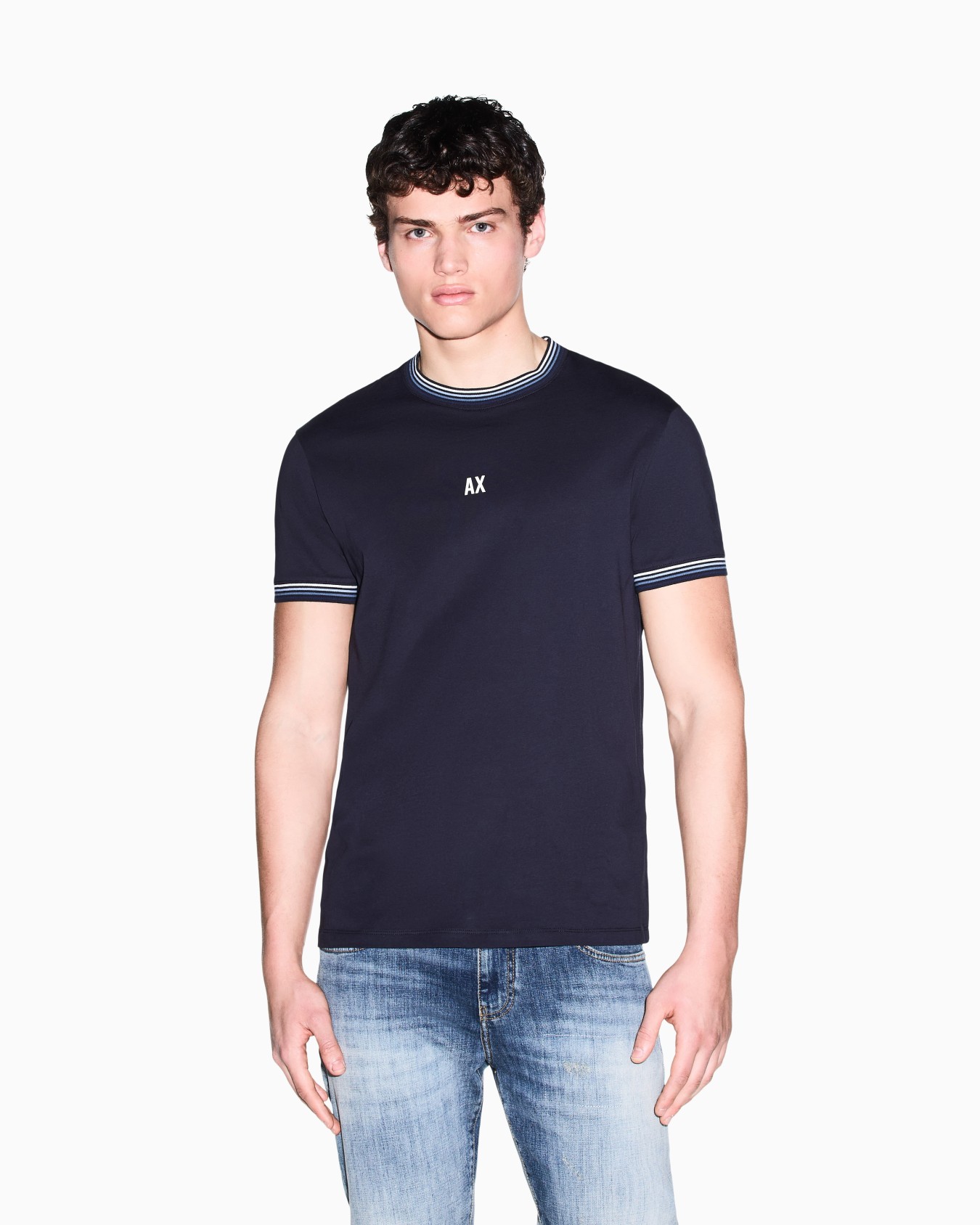 Regular Fit T-Shirt in Classic Cotton Jersey Slide 2