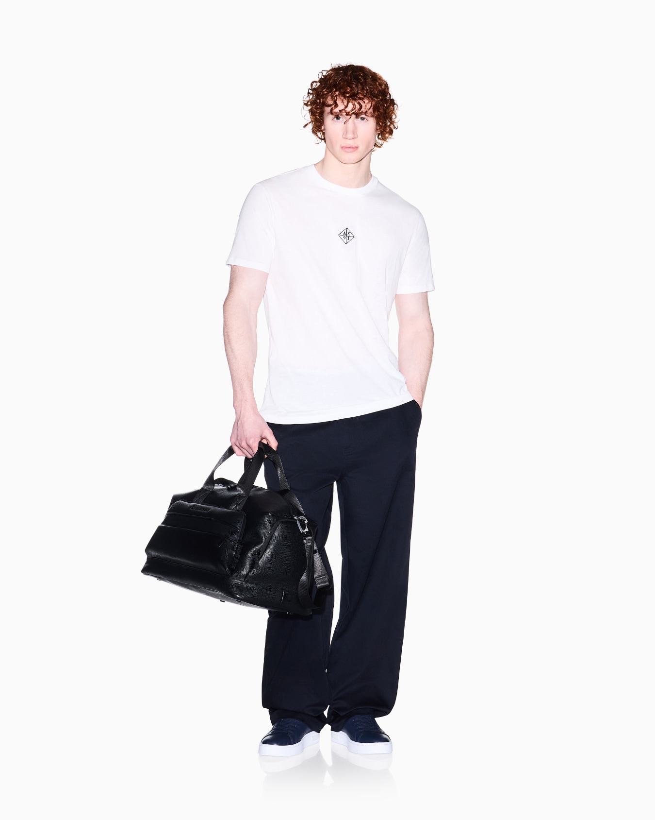 Regular fit cotton T-shirt Slide 1