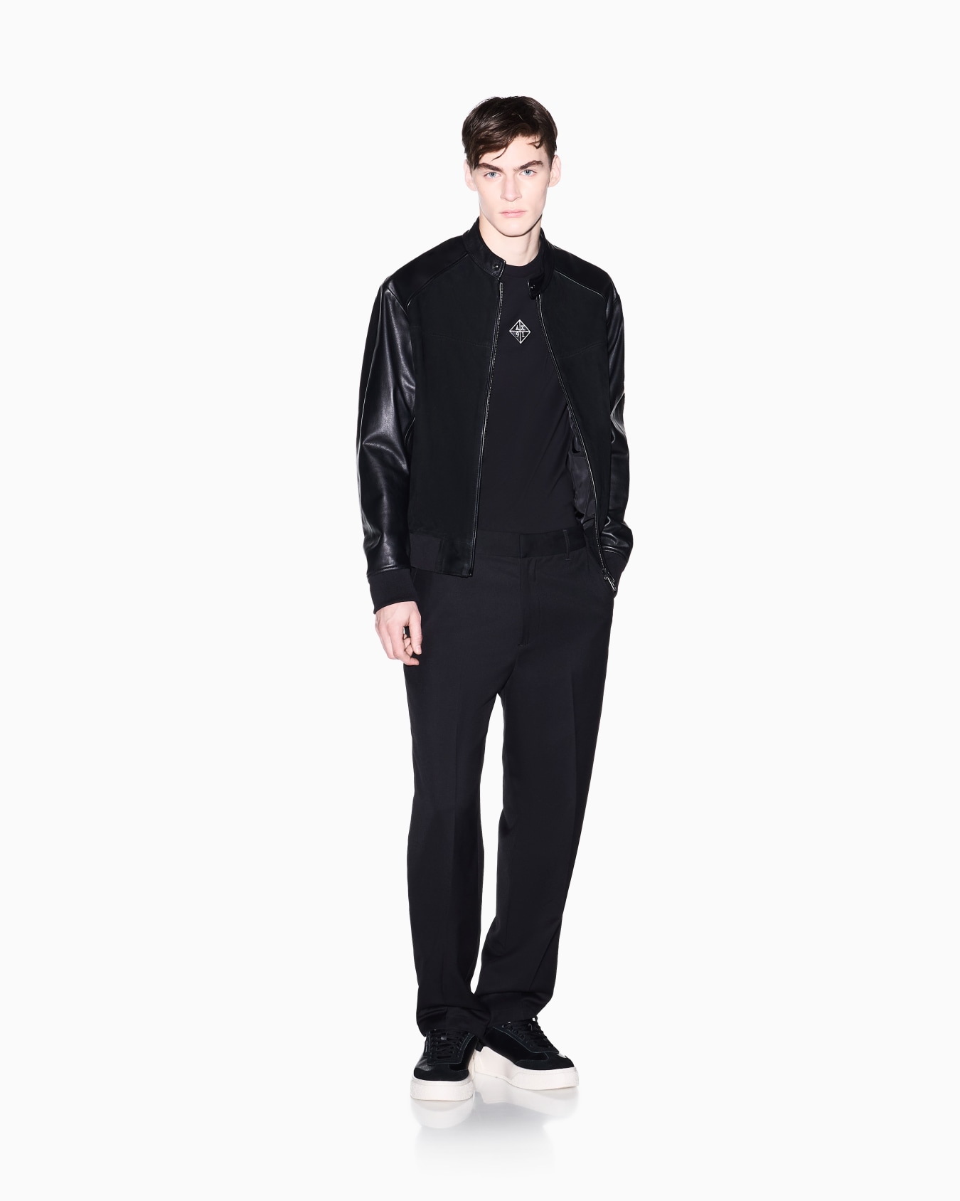 Regular fit cotton T-shirt Slide 1