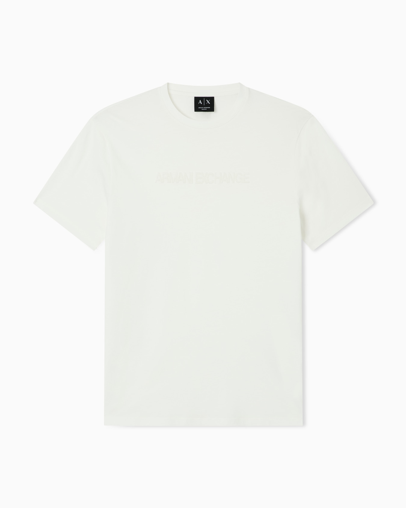 Slim-Fit T-shirt in Cotton Jersey Diapositiva 0