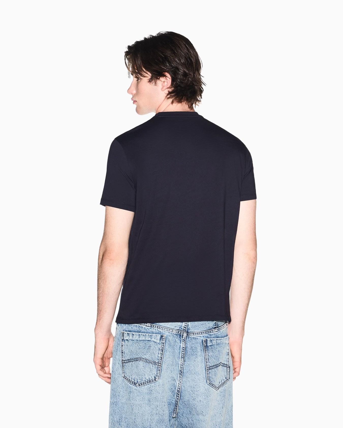 Slim-Fit T-shirt in Cotton Jersey Slide 2