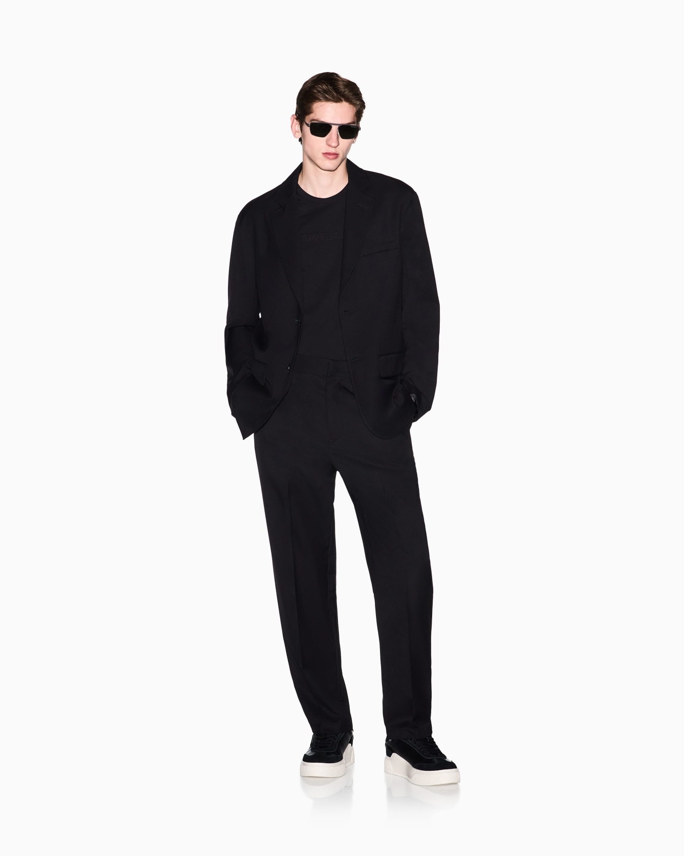 Slim-Fit T-shirt in Cotton Jersey Slide 2