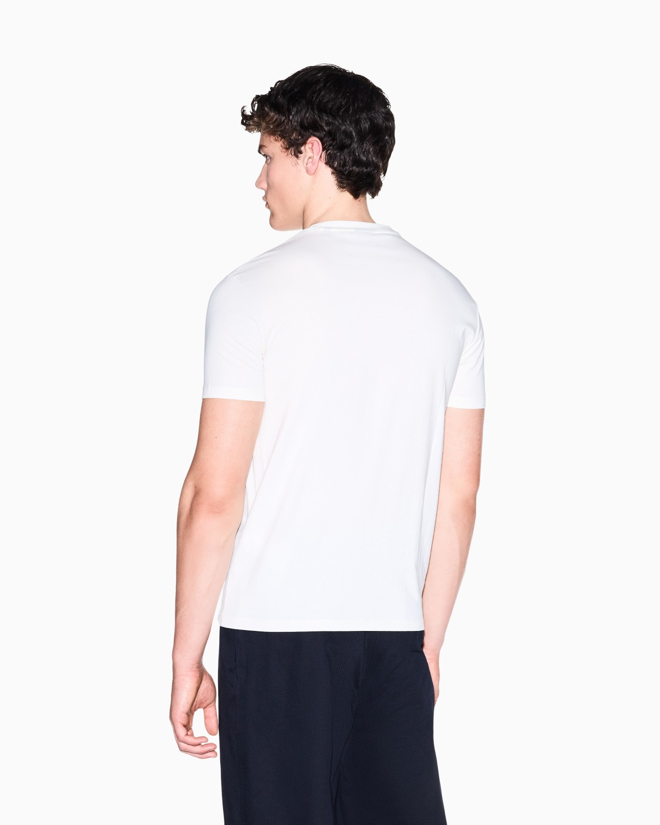 Slim fit Cotton T-shirt Slide 6