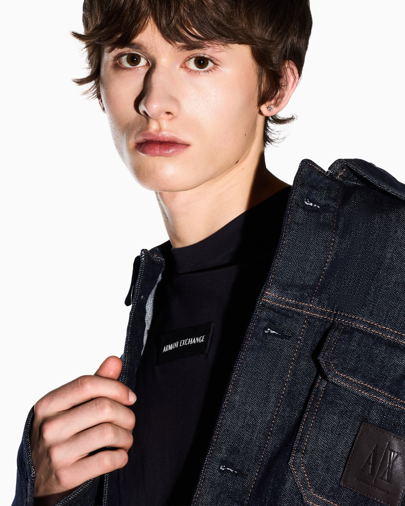 Slim fit Cotton T-shirt Slide 4