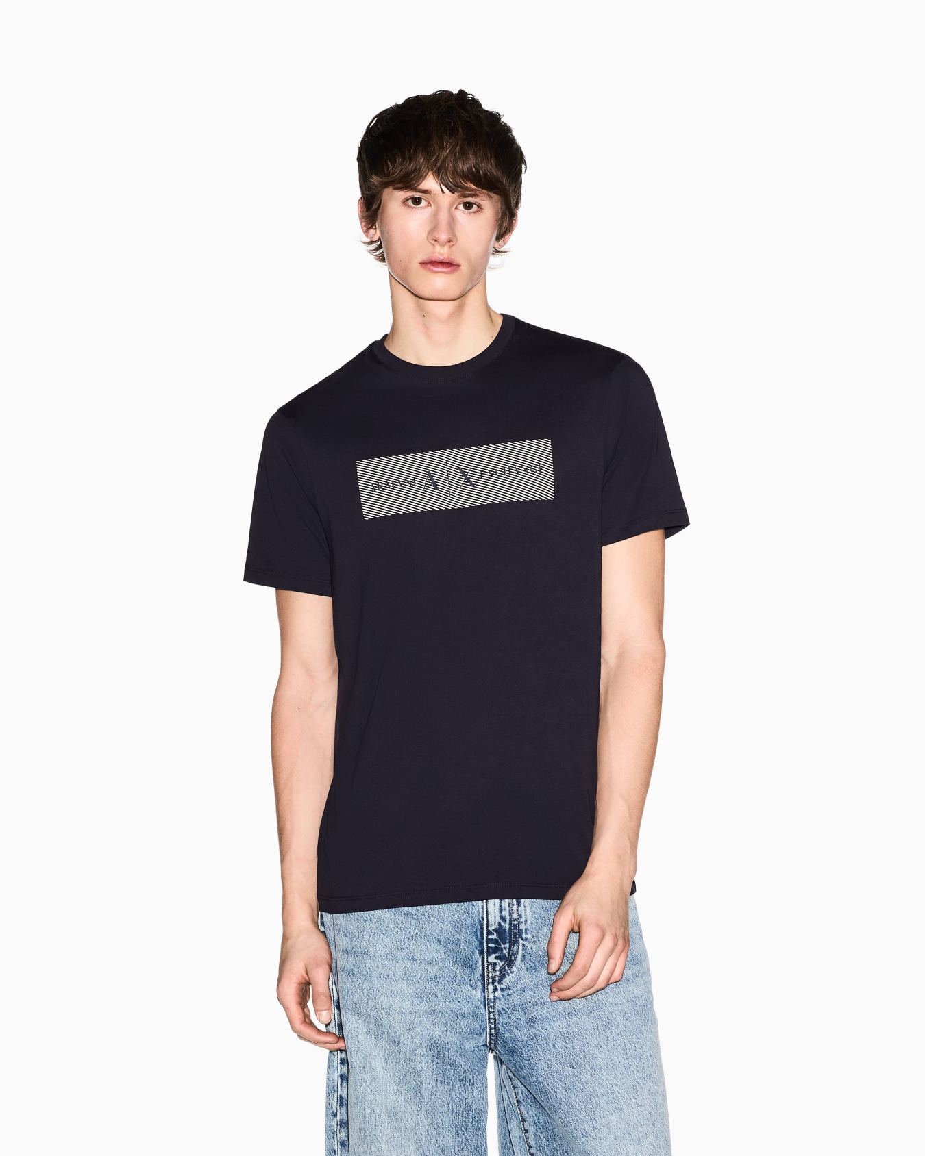 Slim fit Cotton T-shirt Slide 3