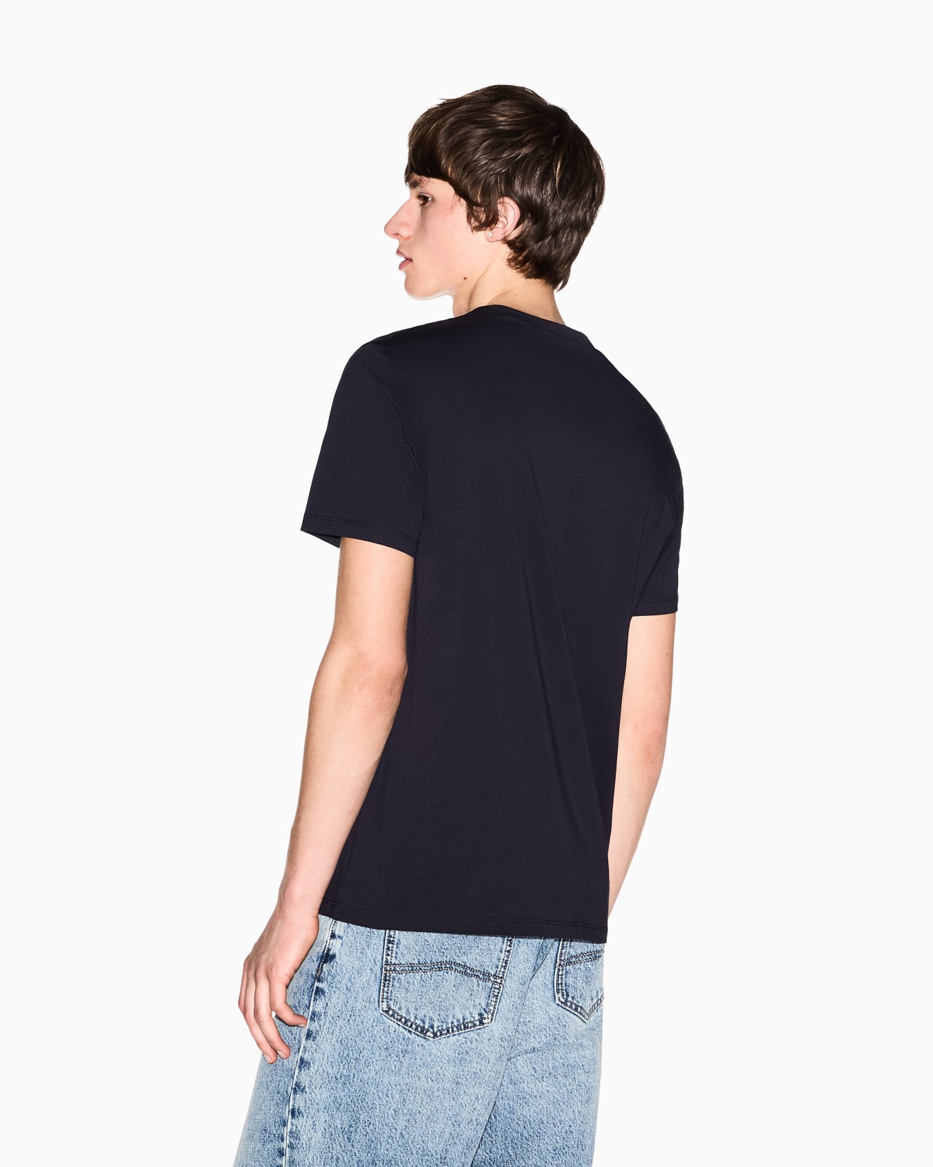Slim fit Cotton T-shirt Slide 2