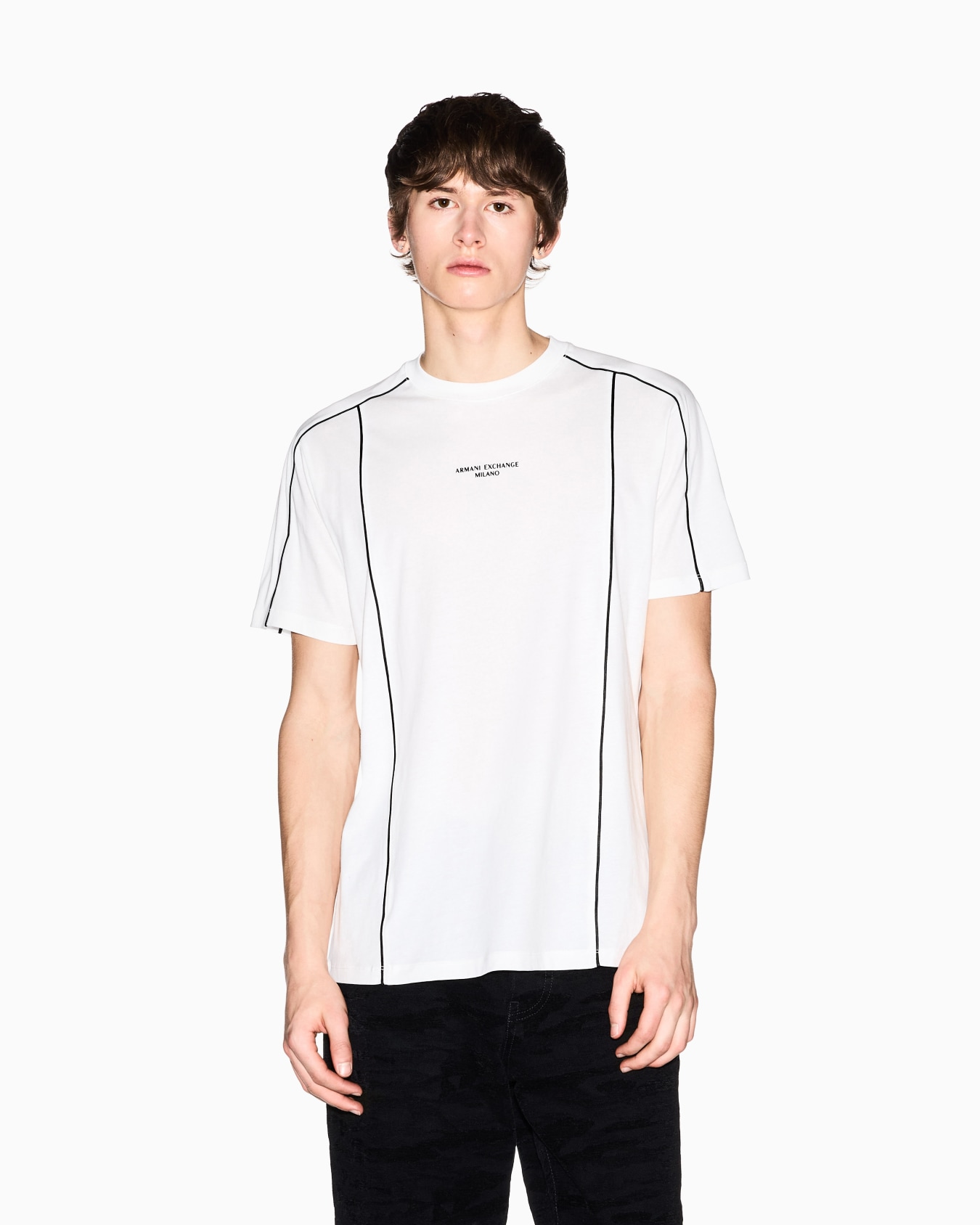 Regular Fit T-shirt in basic Cotton Jersey Slide 3