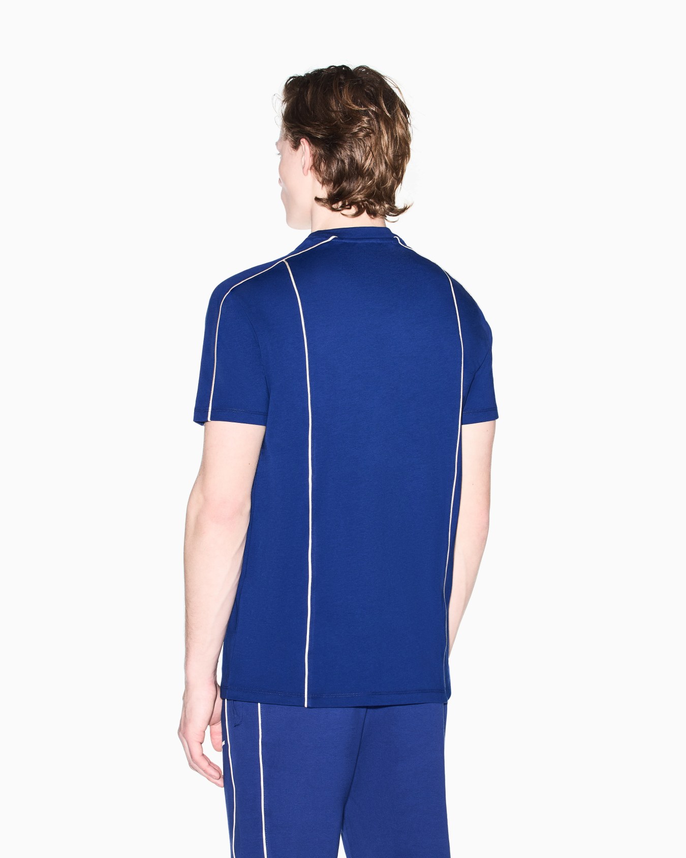 Regular Fit T-shirt in basic Cotton Jersey Slide 3