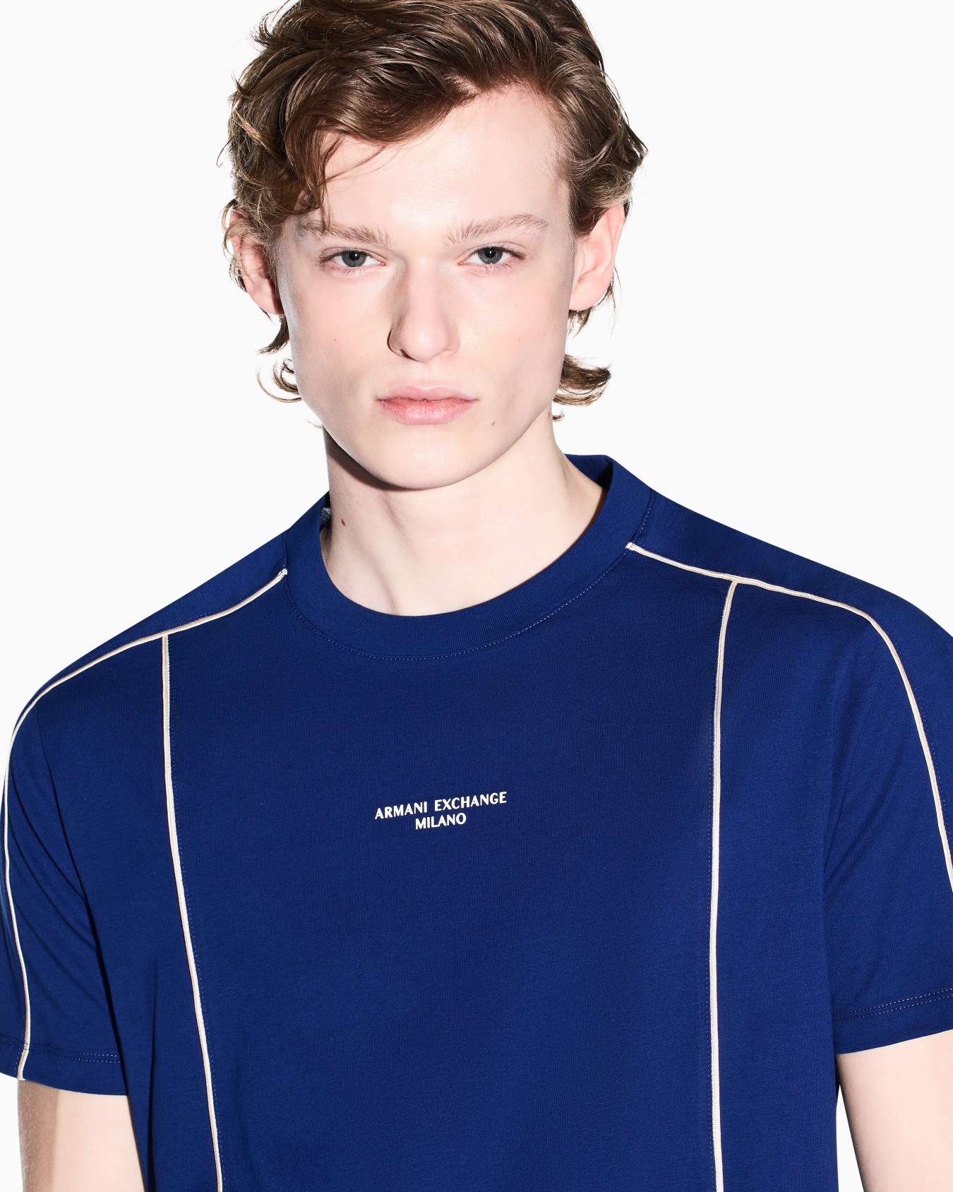 Regular Fit T-shirt in basic Cotton Jersey Slide 4