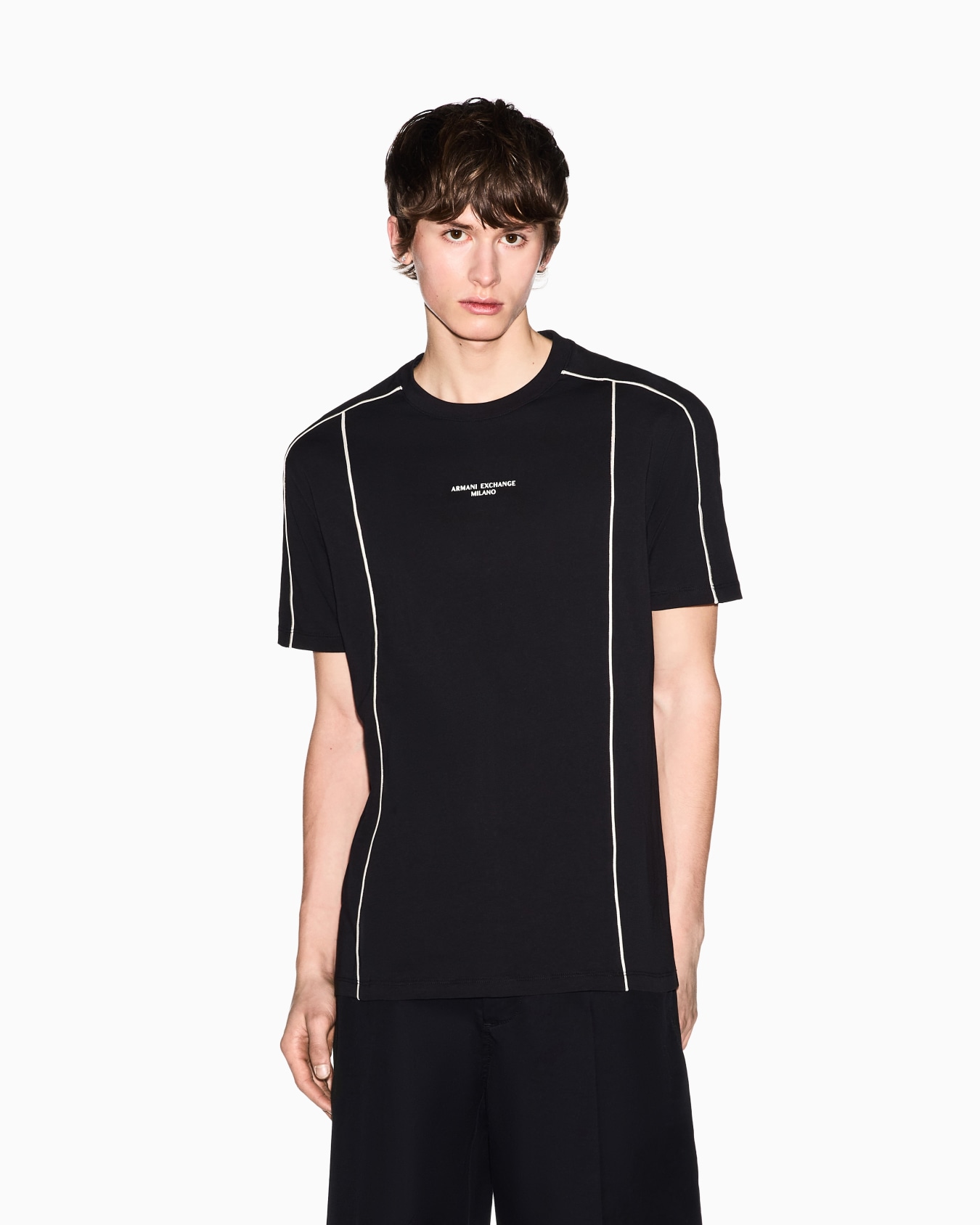Regular Fit T-shirt in basic Cotton Jersey Slide 3