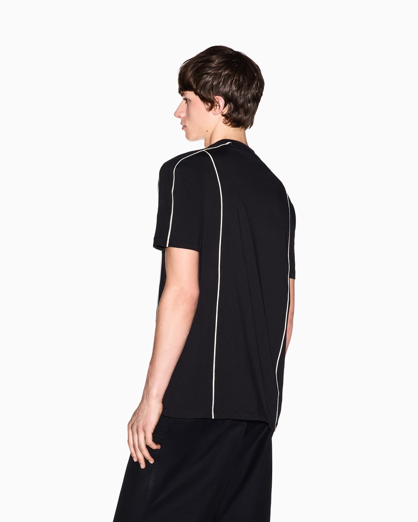 Regular Fit T-shirt in basic Cotton Jersey Slide 2