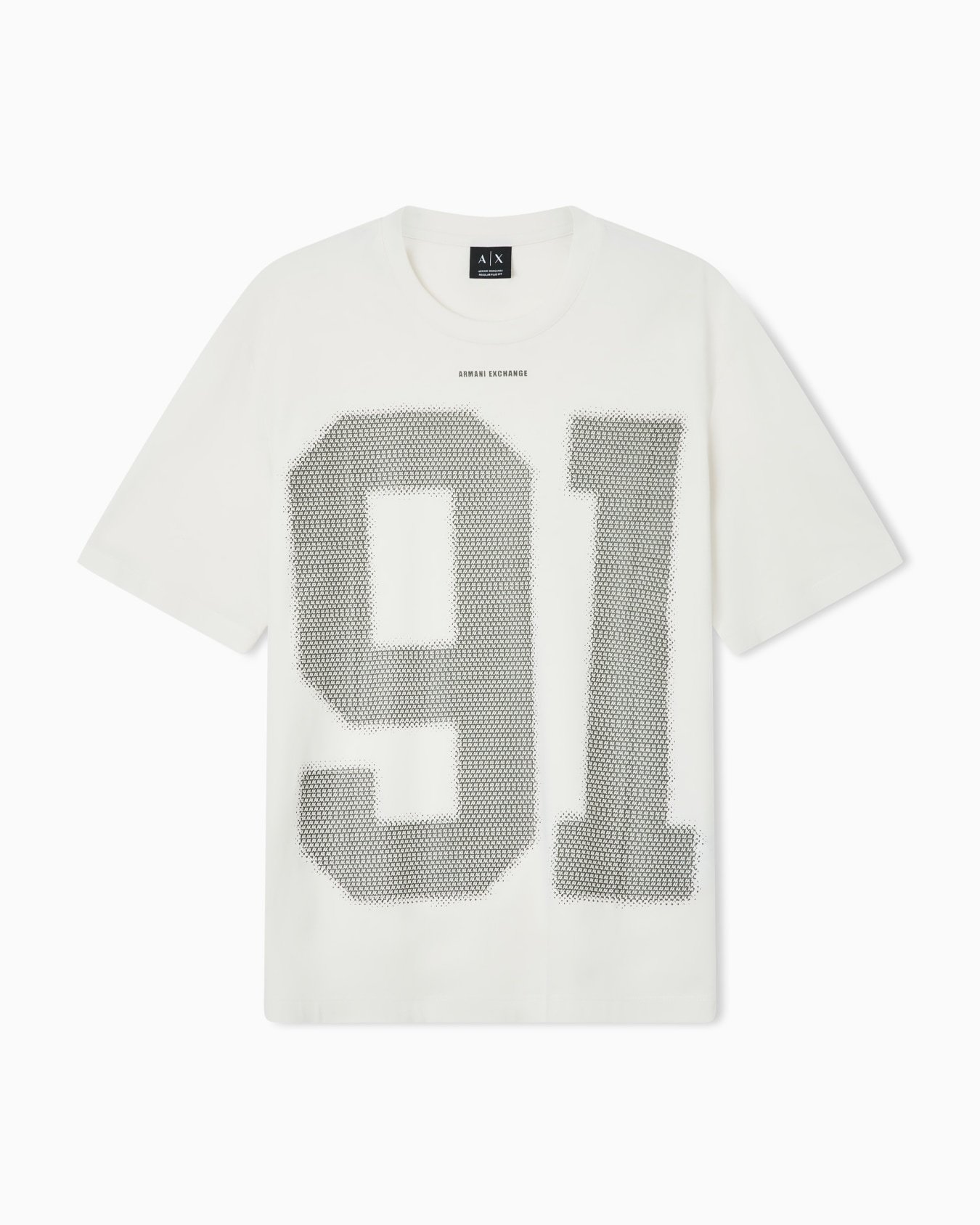 Regular fit cotton T-shirt 슬라이드 0