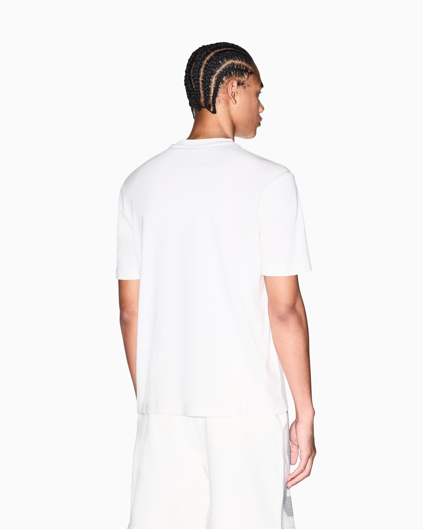 91ロゴ レギュラープラスフィット 半袖クルーネックTシャツ スライドする 2