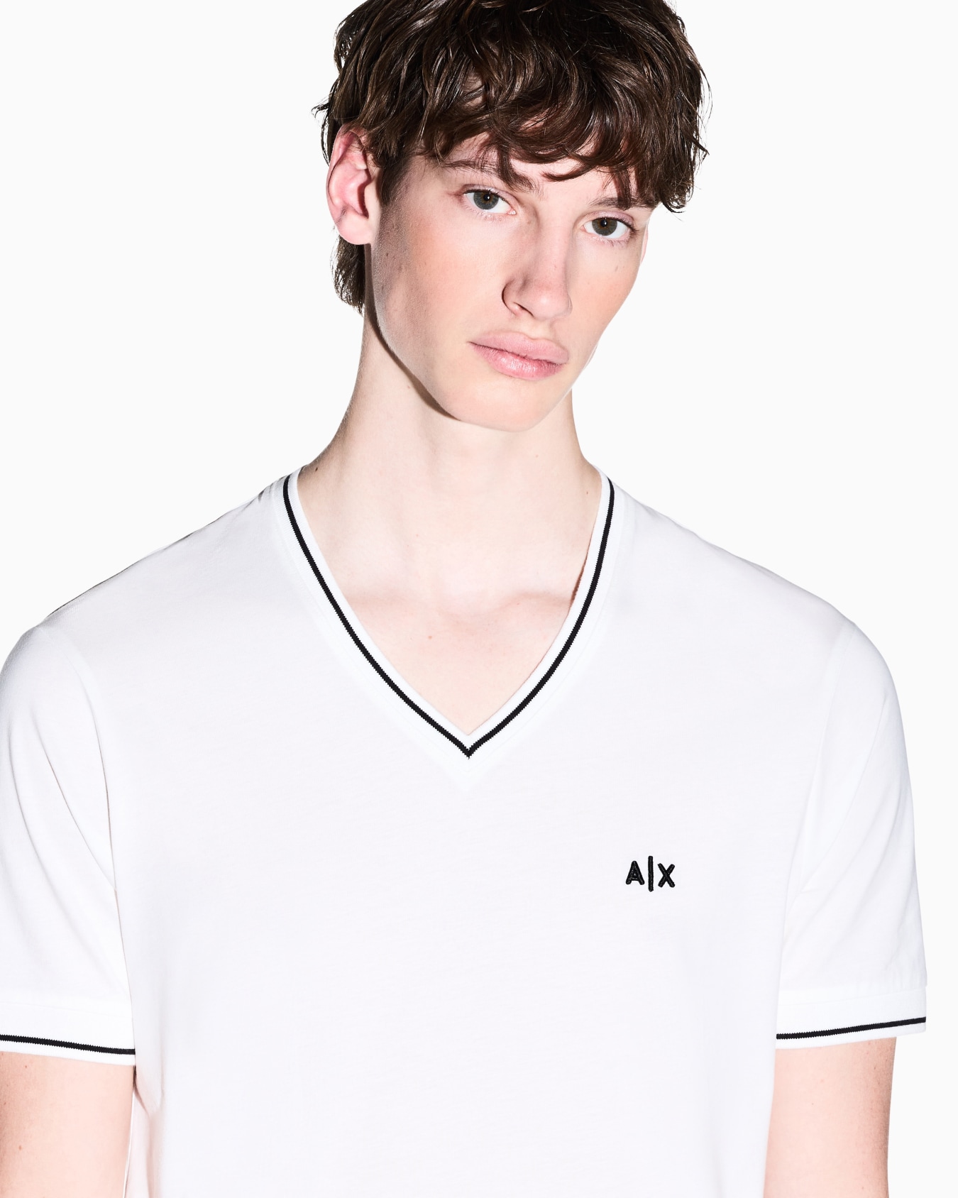  Slim Fit T-shirt in Cotton Jersey Slide 4