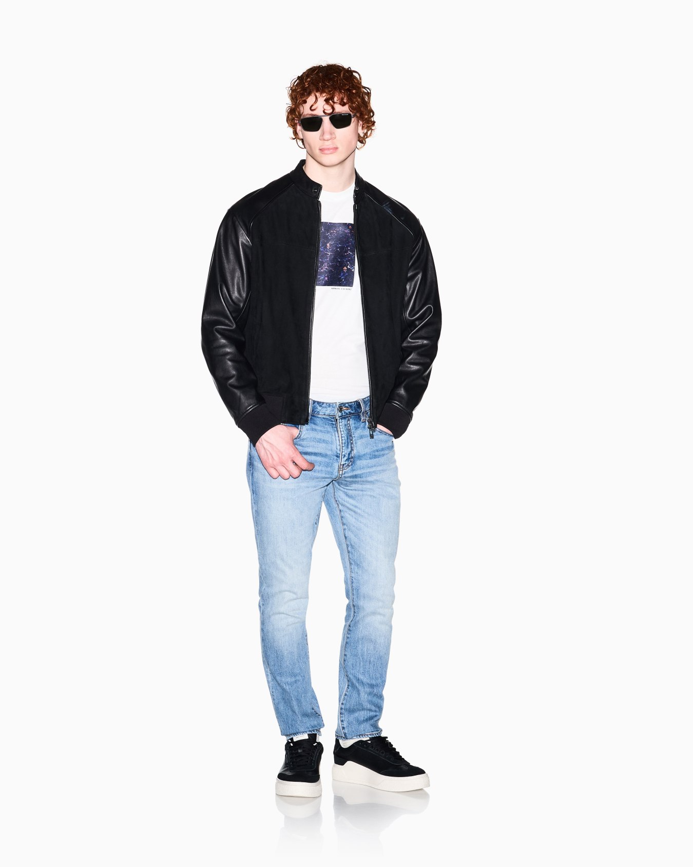  Regular Fit T-shirt in Cotton Jersey Slide 1