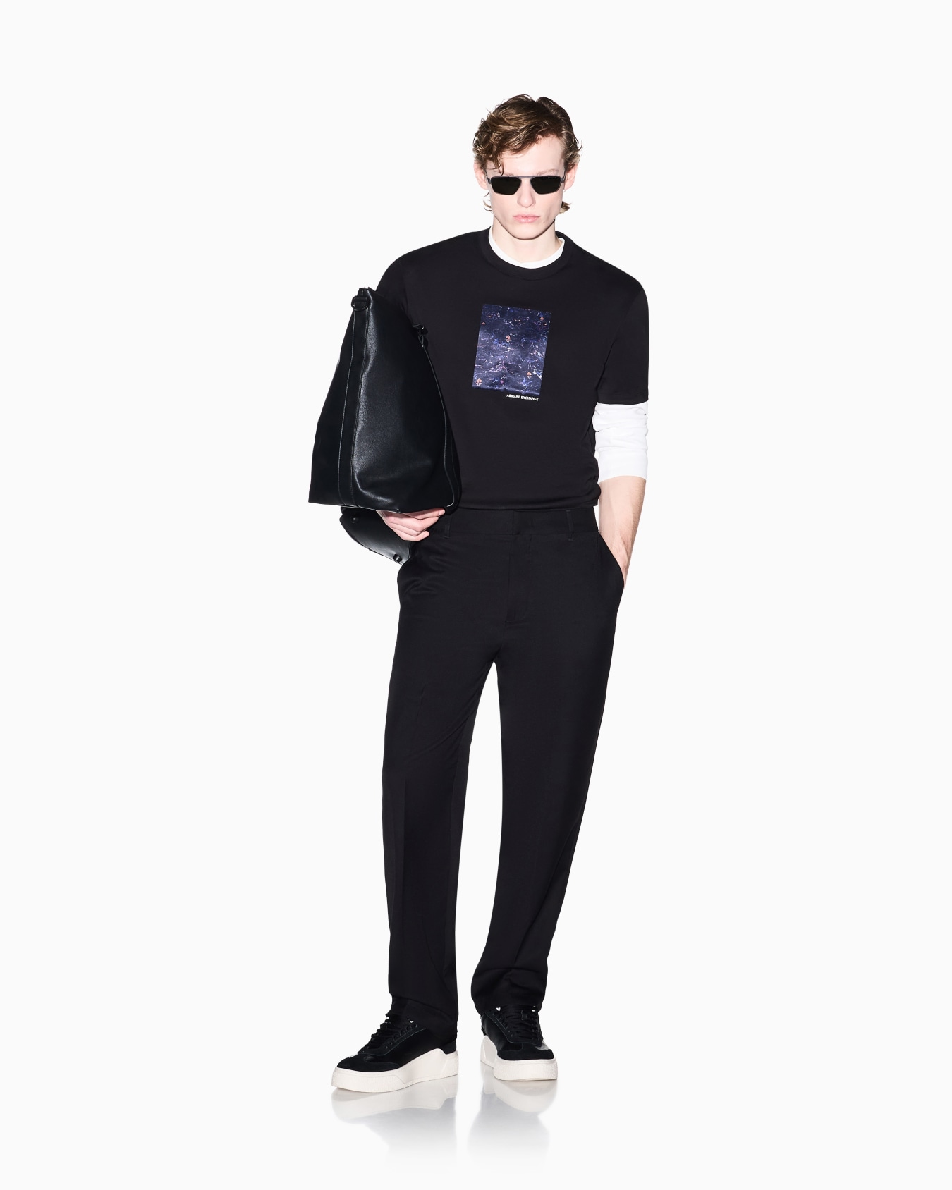  Regular Fit T-shirt in Cotton Jersey Slide 1