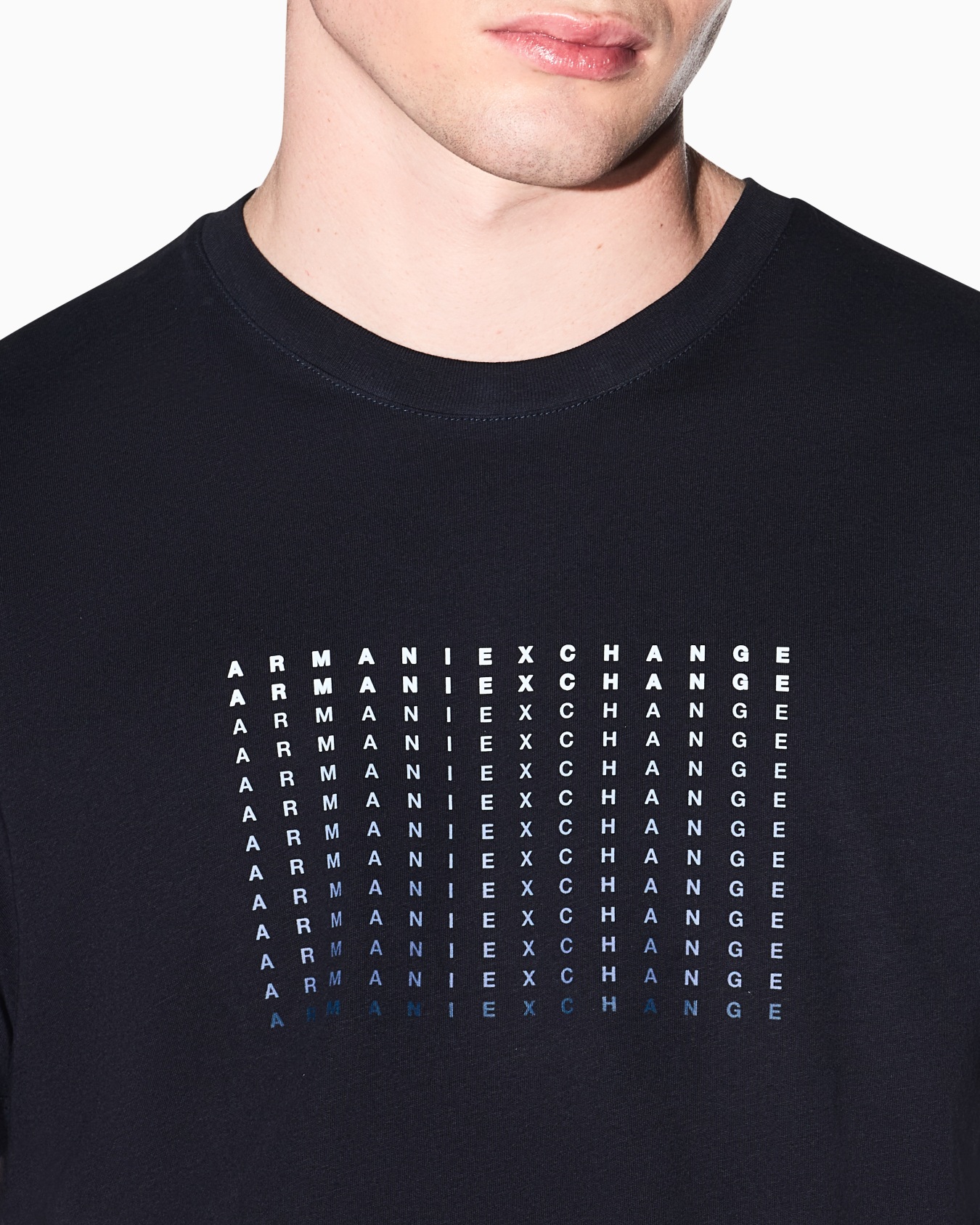 デグラデロゴ 半袖クルーネックTシャツ スライドする 4