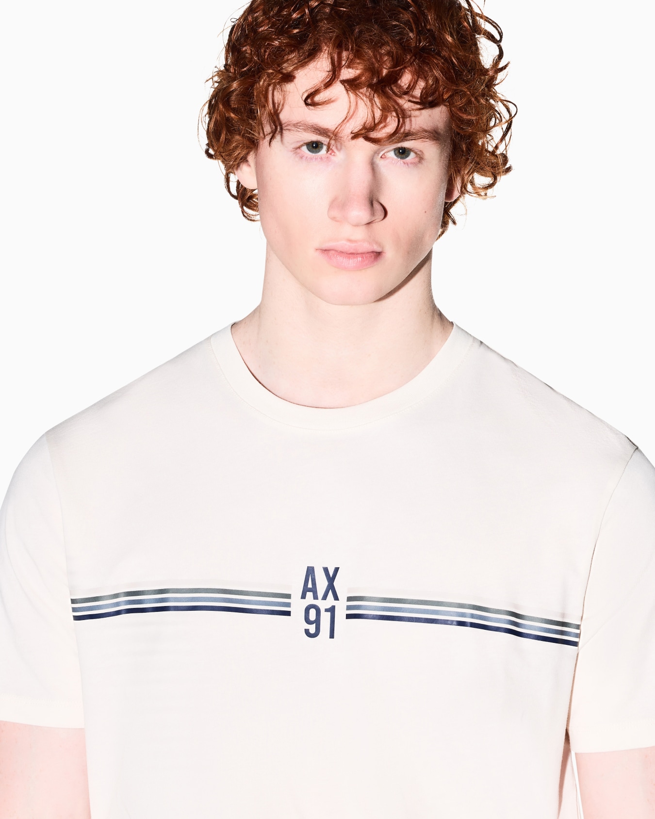 Regular Fit T-shirt in basic Cotton Jersey Slide 4