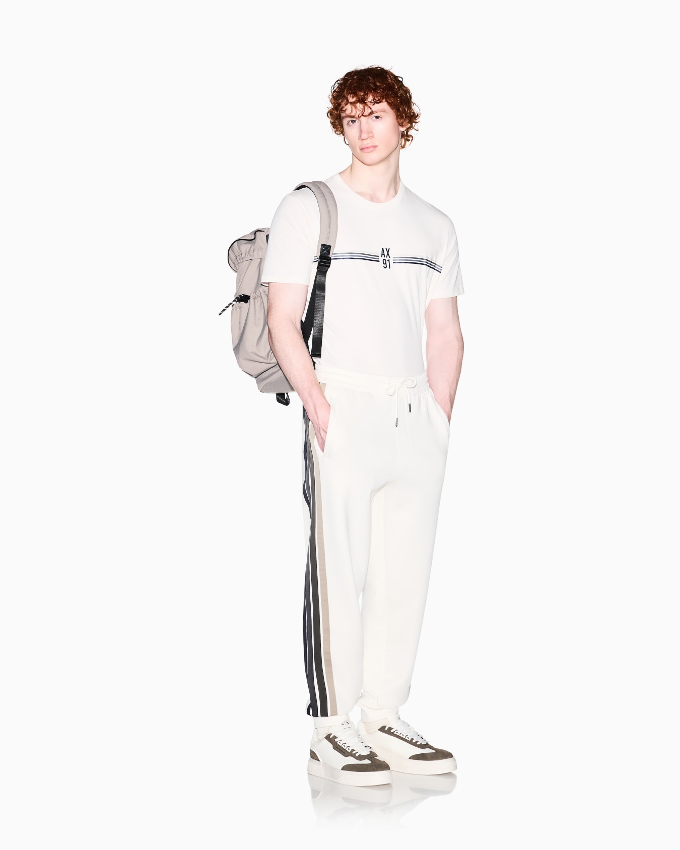 Regular Fit T-shirt in basic Cotton Jersey Slide 1