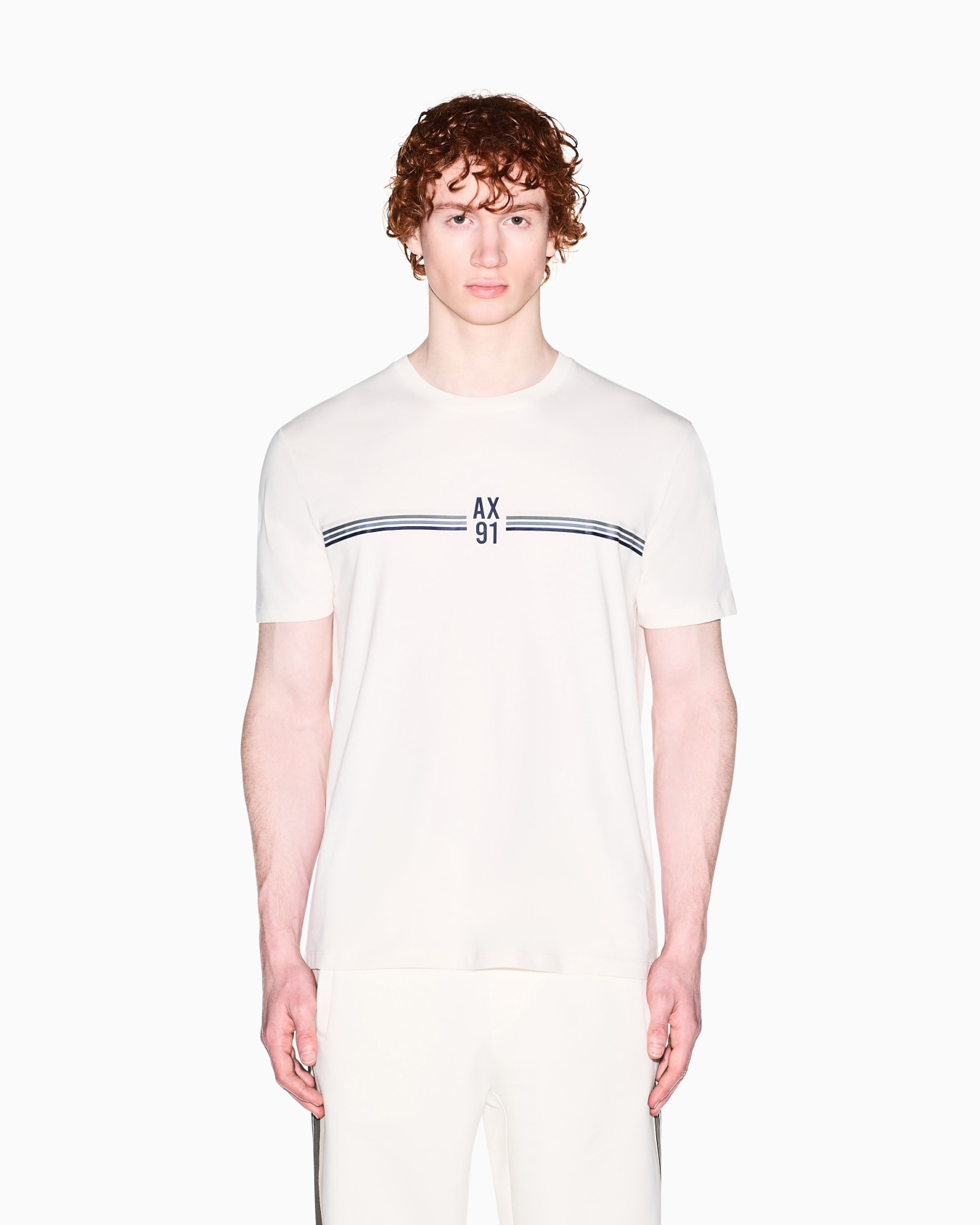 Regular Fit T-shirt in basic Cotton Jersey Slide 2