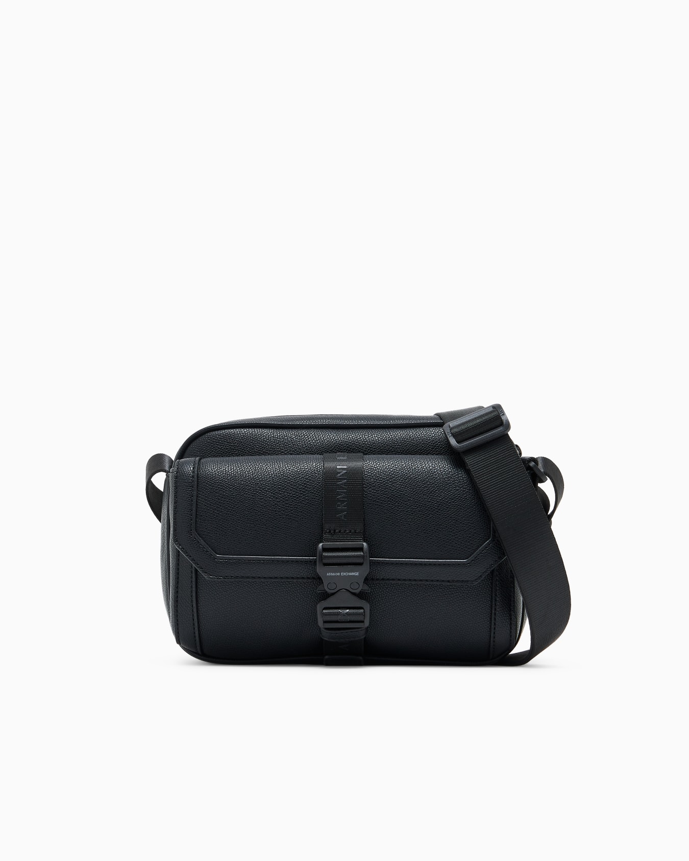 AXロゴ バックルディテール ショルダーバッグ スライドする 0