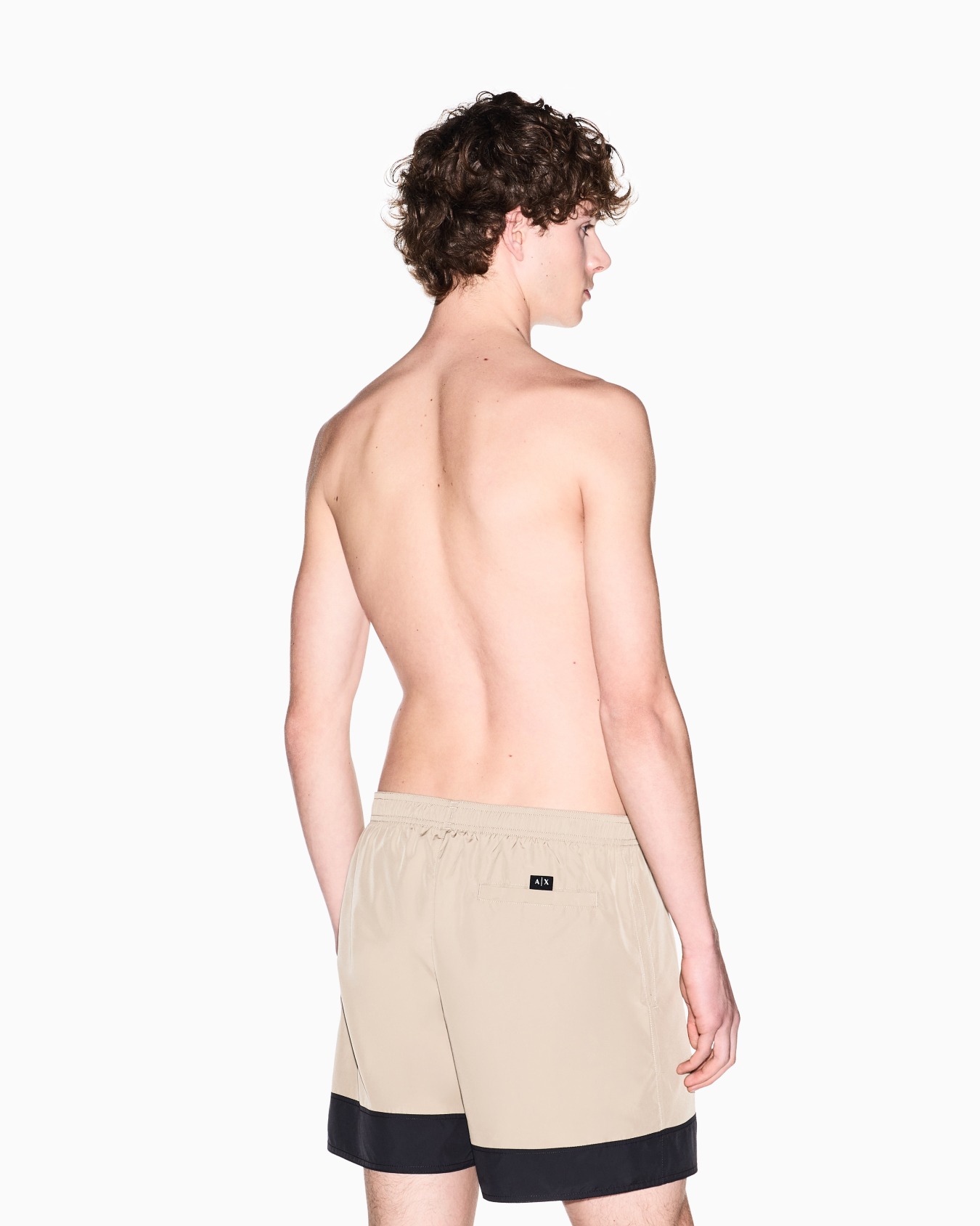 Minimal swim boxers in technical fabric Slide 2
