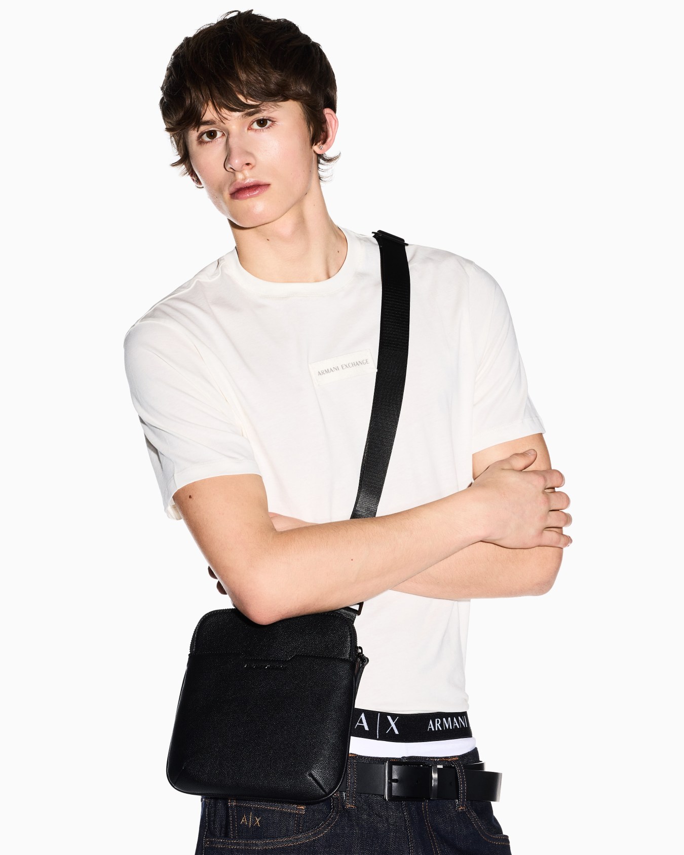 Solid color mini crossbody Slide 5