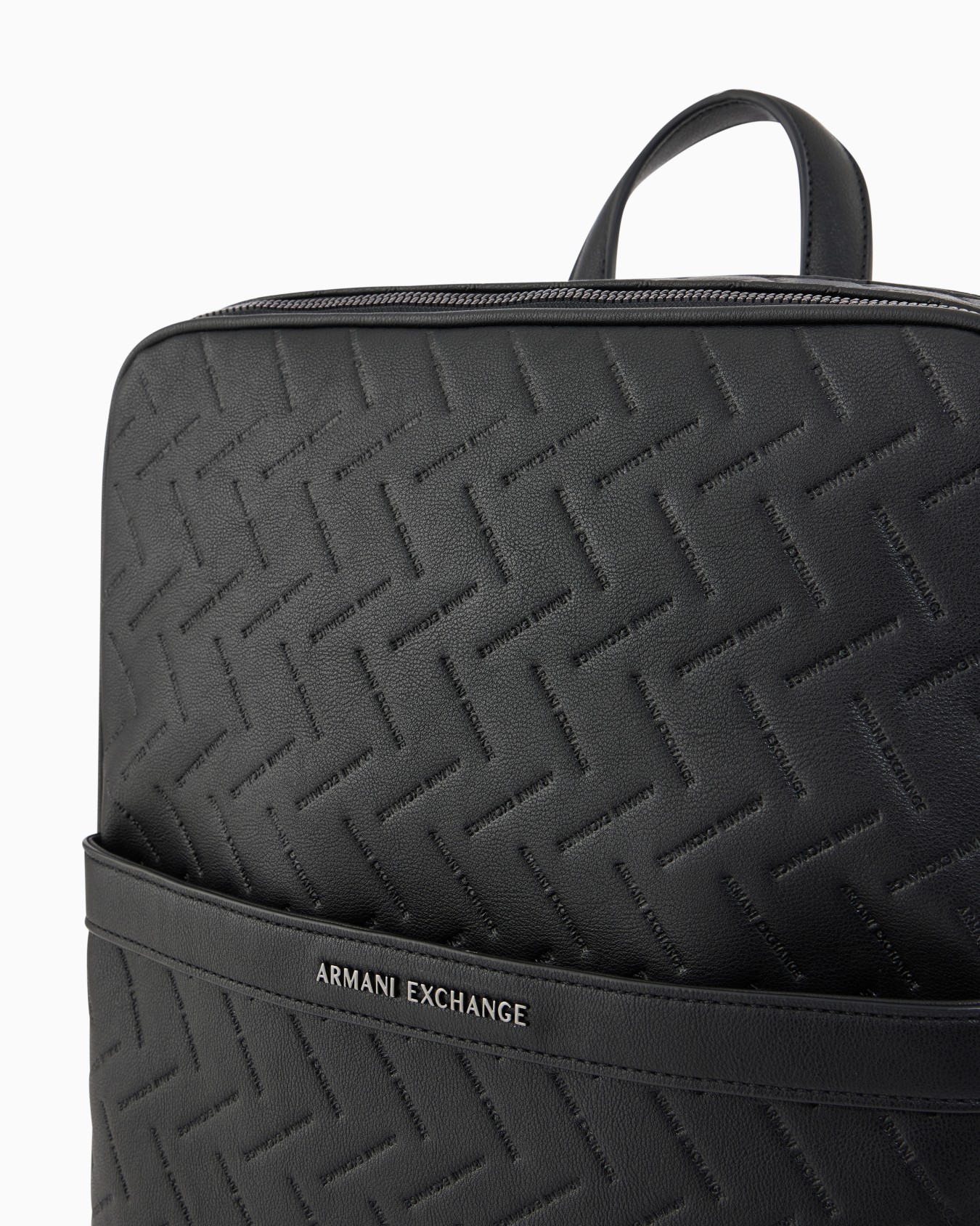 エンボスロゴ スクエア バックパック スライドする 4