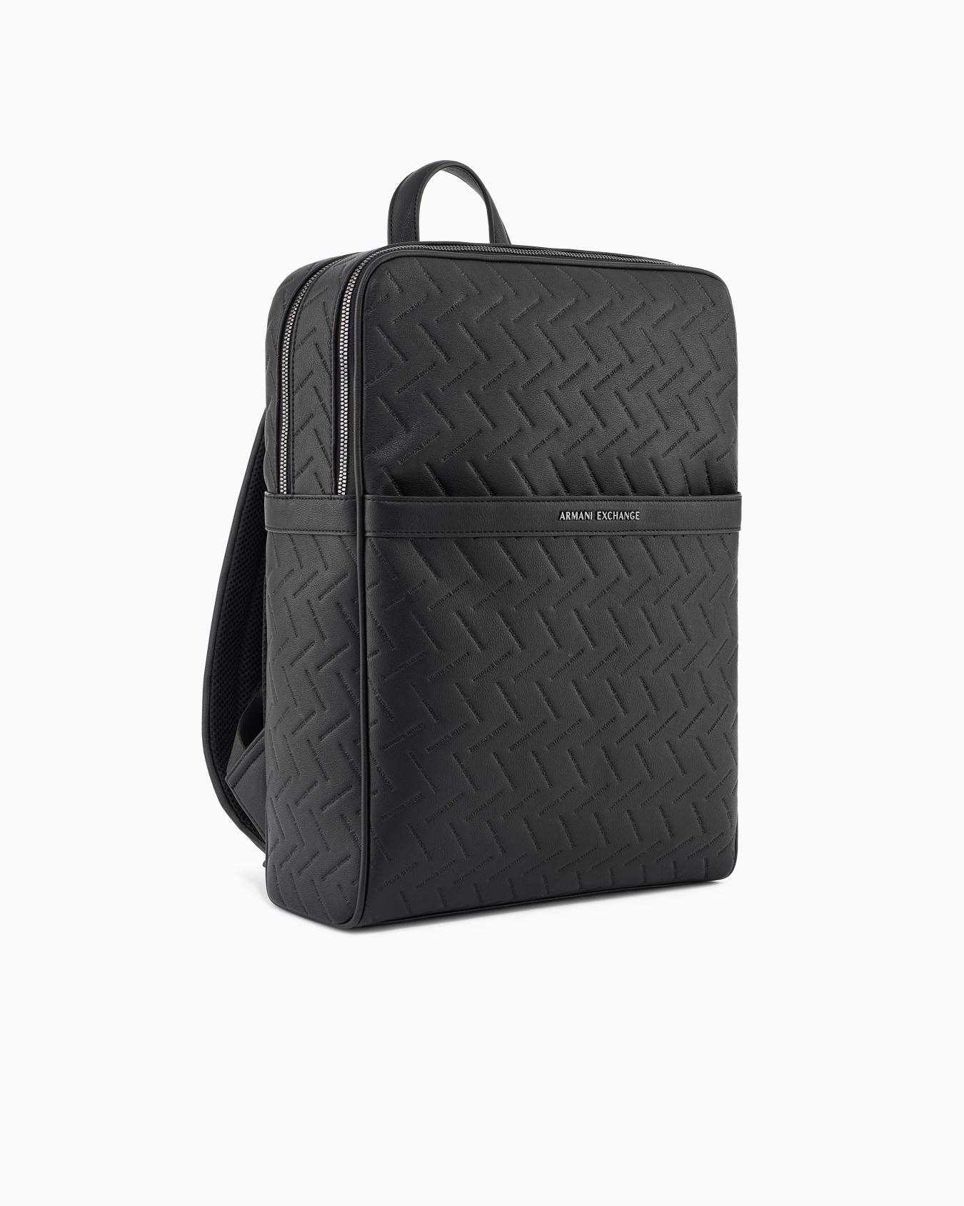 エンボスロゴ スクエア バックパック スライドする 1