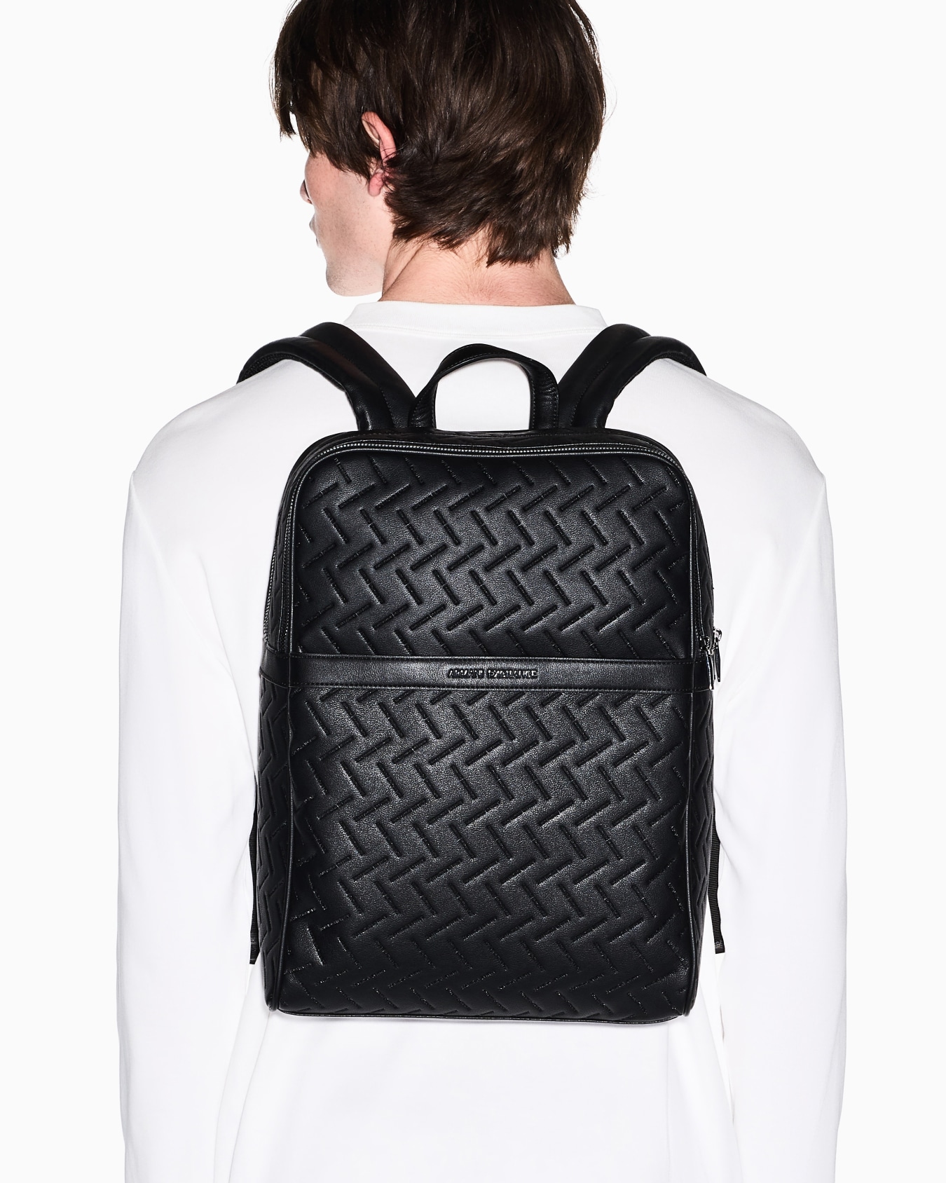 デボスロゴ スクエア バックパック スライドする 5