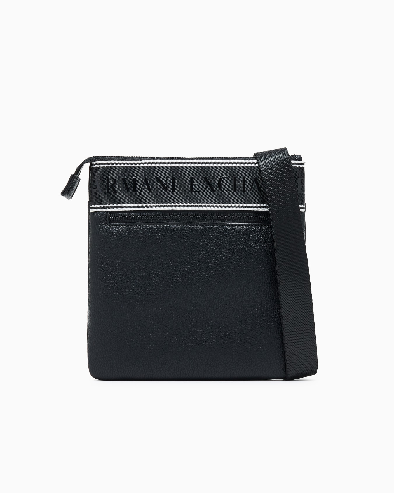 AXロゴ フラットショルダーバッグ スライドする 0