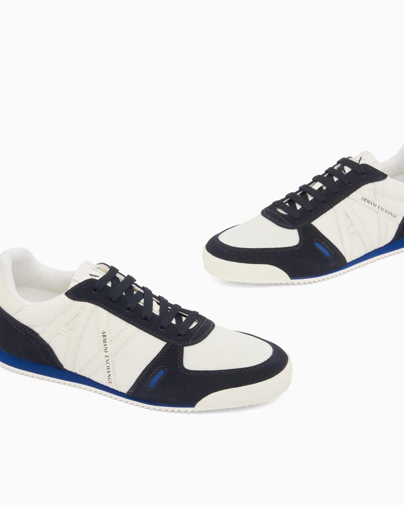 Urban Suede Mesh Sneakers and Reflex Details Slide 3