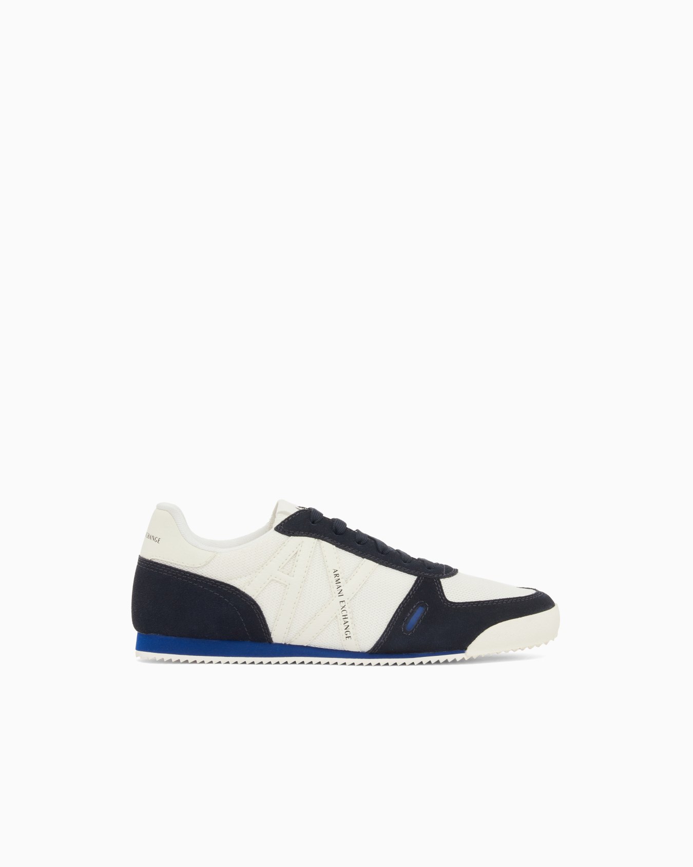 Urban Suede Mesh Sneakers and Reflex Details Slide 0