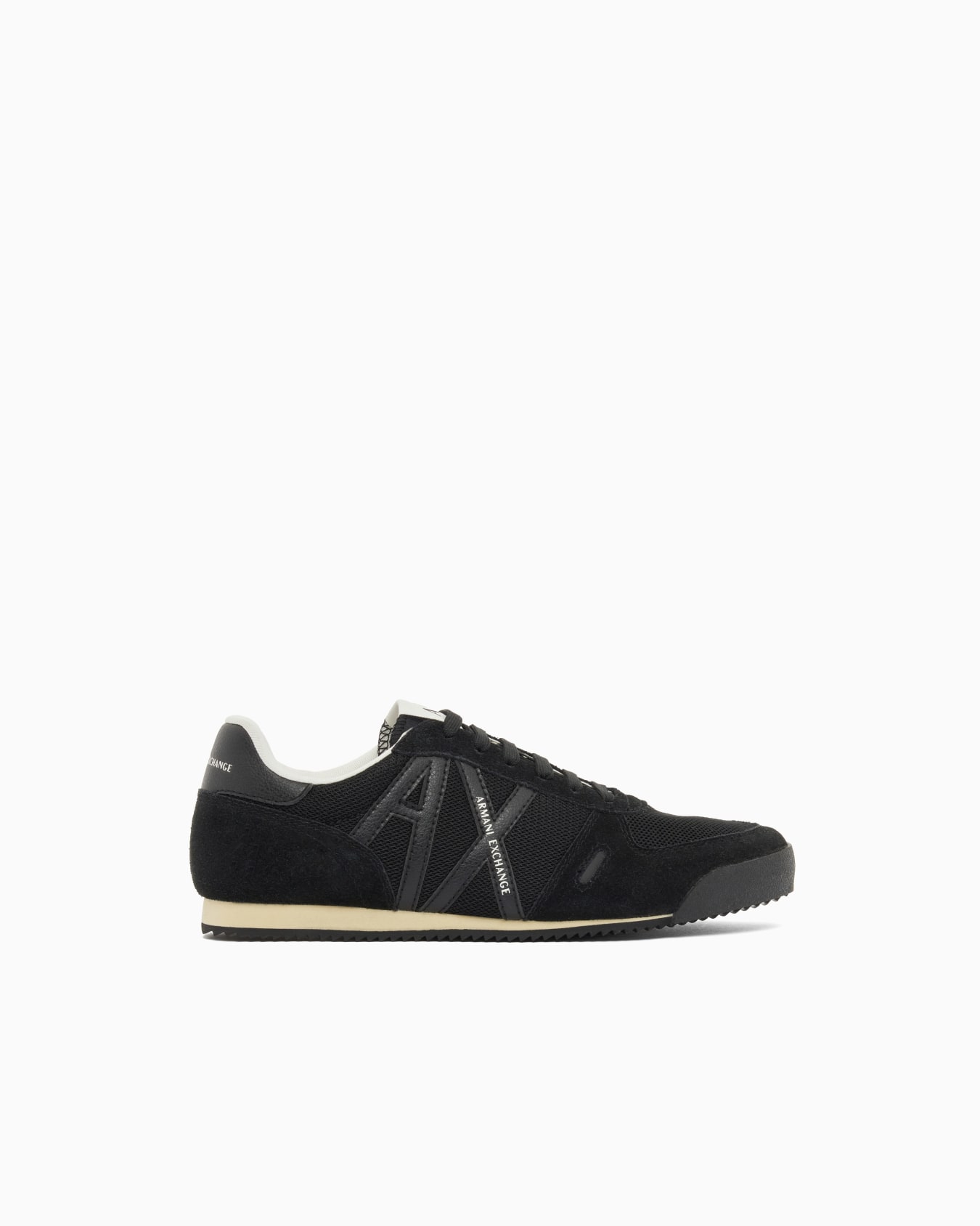 Urban Suede Mesh Sneakers and Reflex Details Slide 0