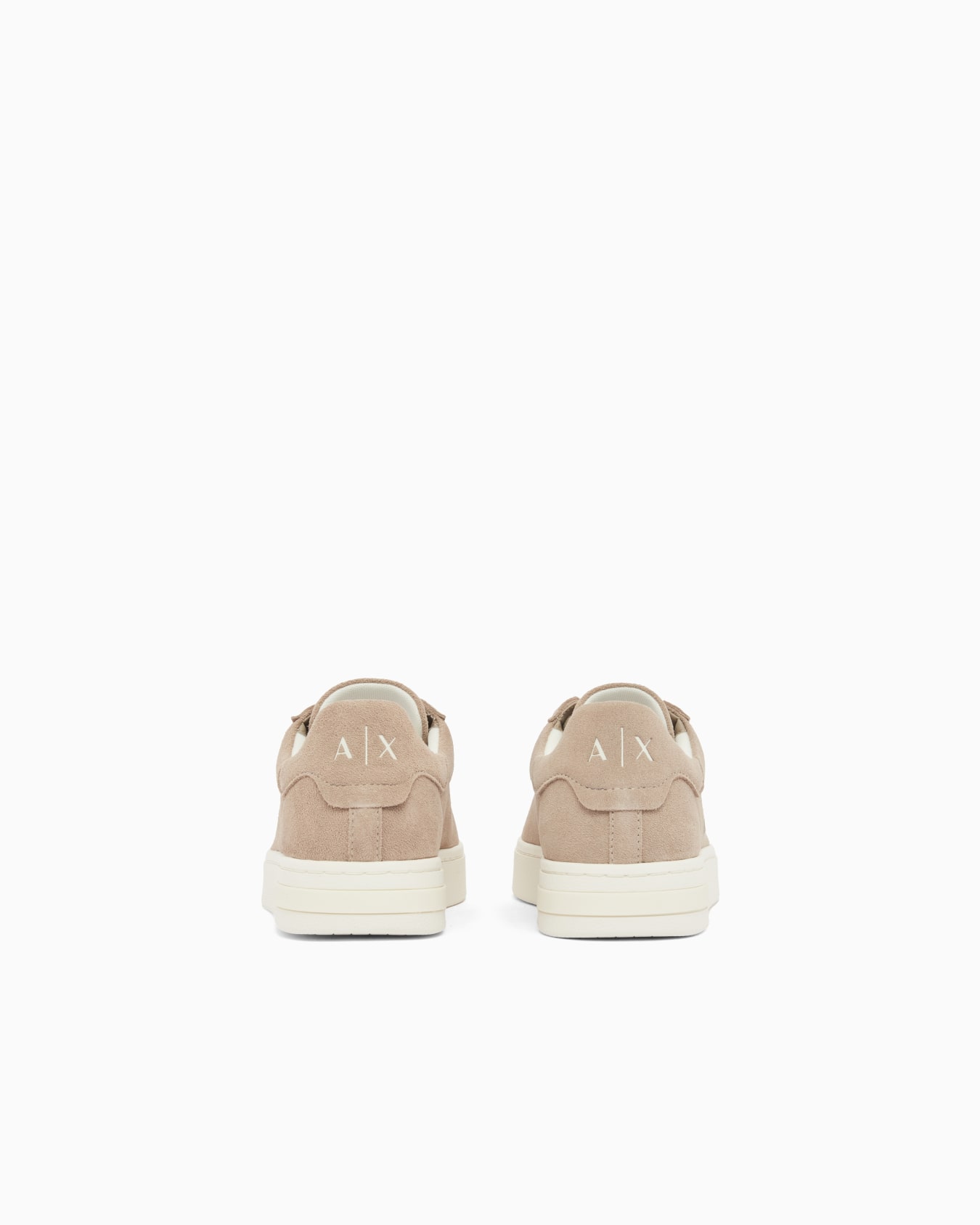 スエード レースアップスニーカー スライドする 3