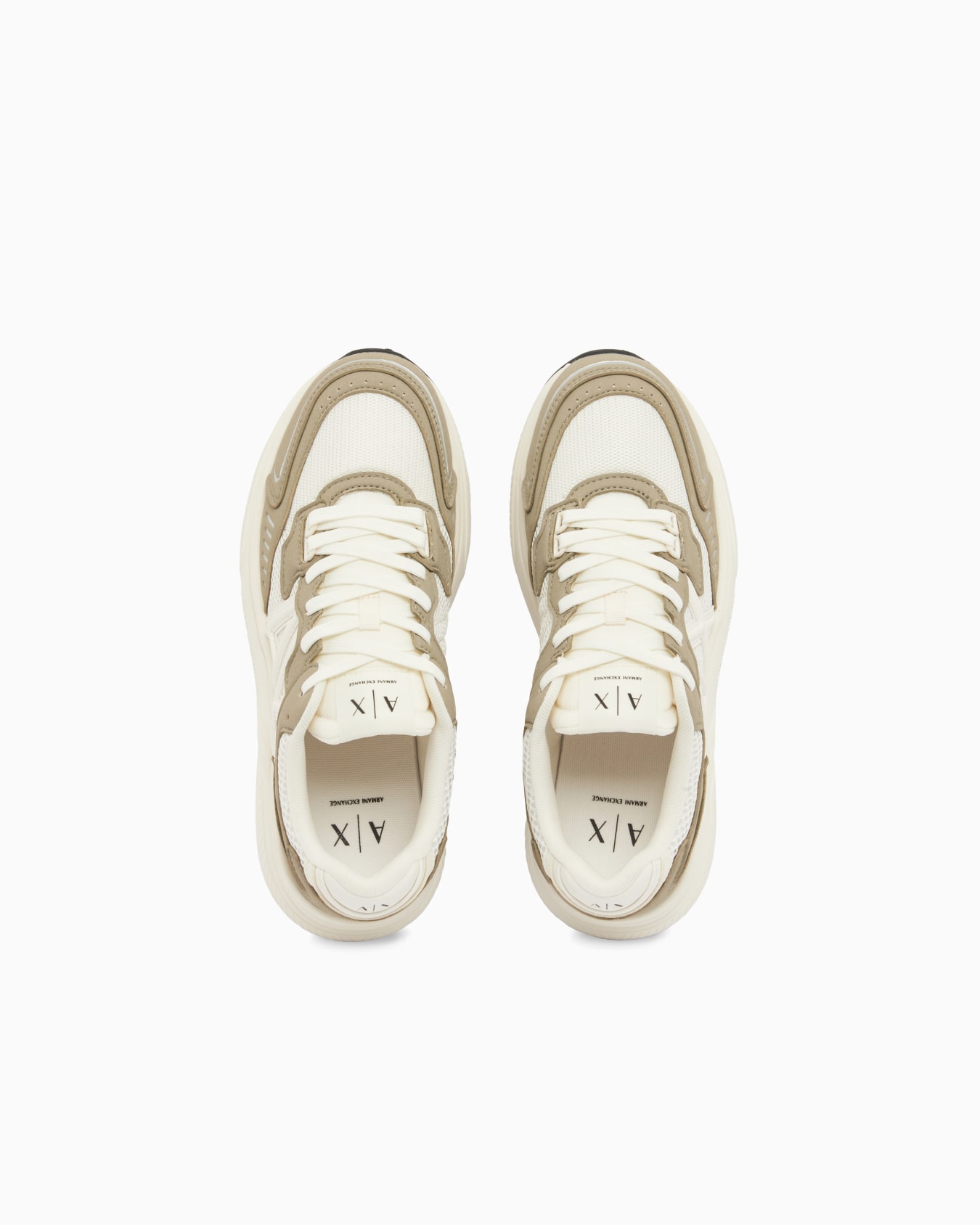 Minimalist sneakers in woven technical fabric Slide 2