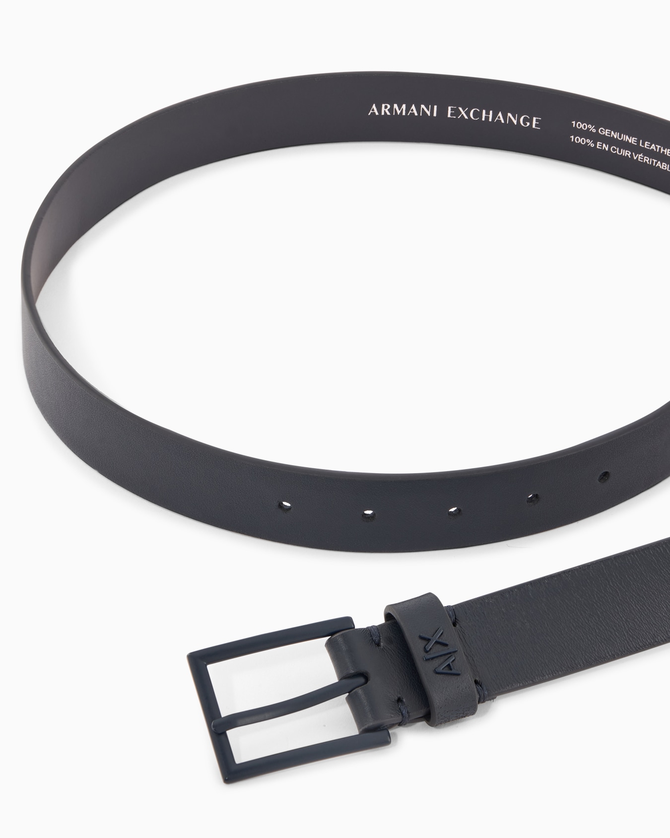 ワントーン ミニロゴ レザーベルト スライドする 1