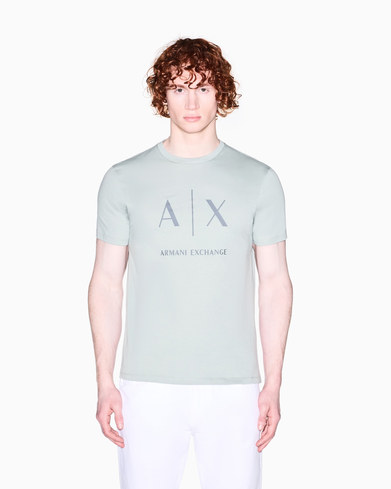  Slim-fit jersey T-shirt with logo Slide 3