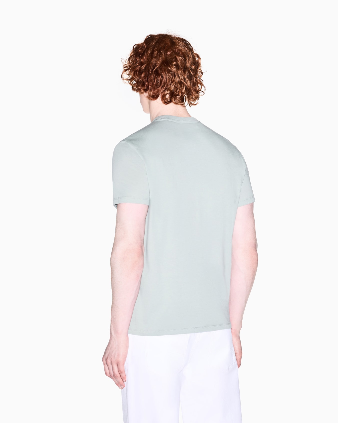  Slim-fit jersey T-shirt with logo Slide 2
