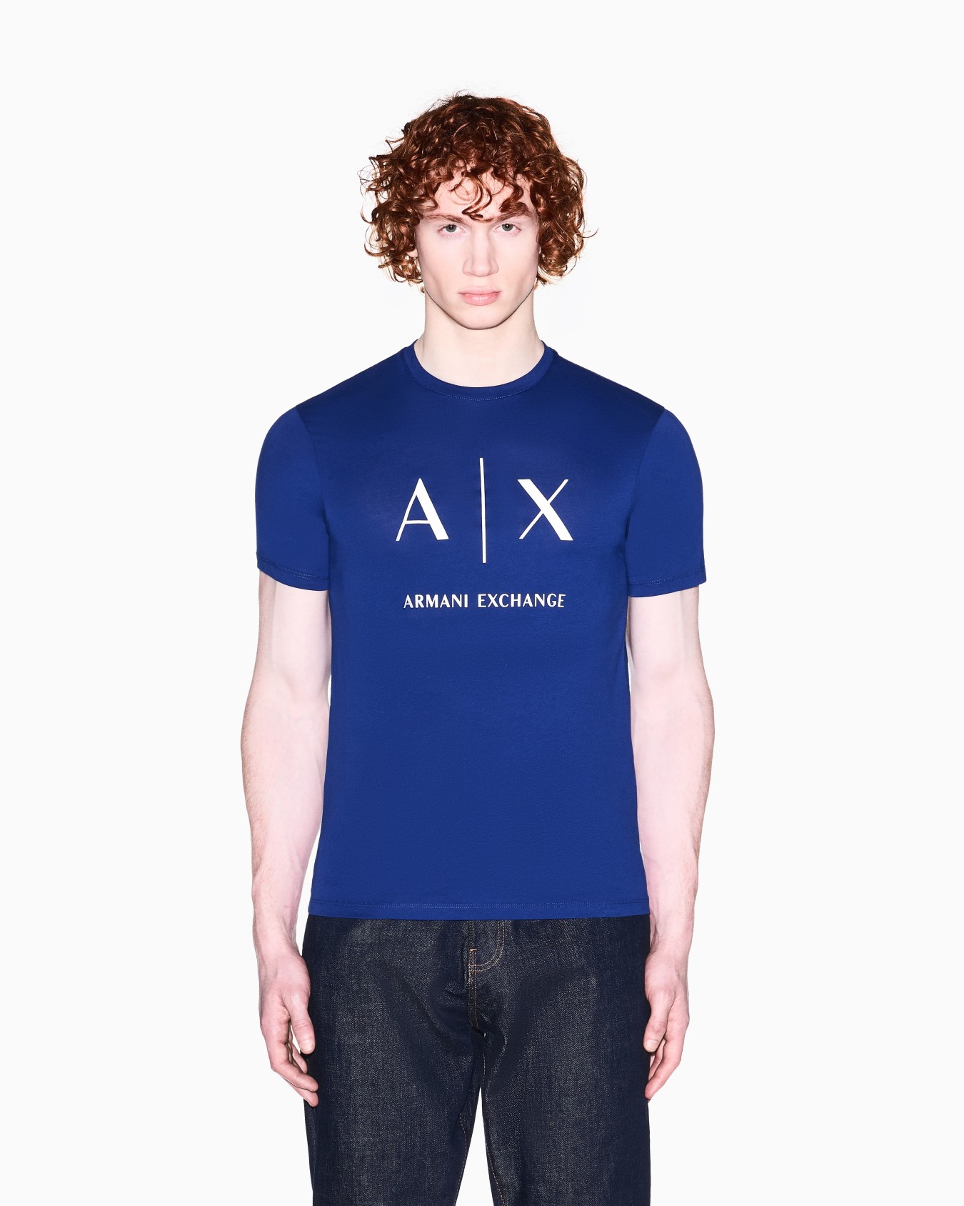 Slim fit Cotton T-shirt Slide 3